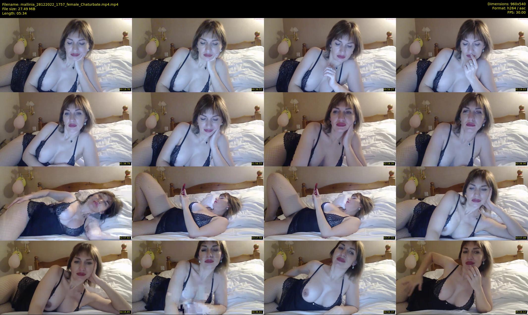 mallinia — 6 minute Chaturbate female cam show recording, 480p, Dec 28, 2022