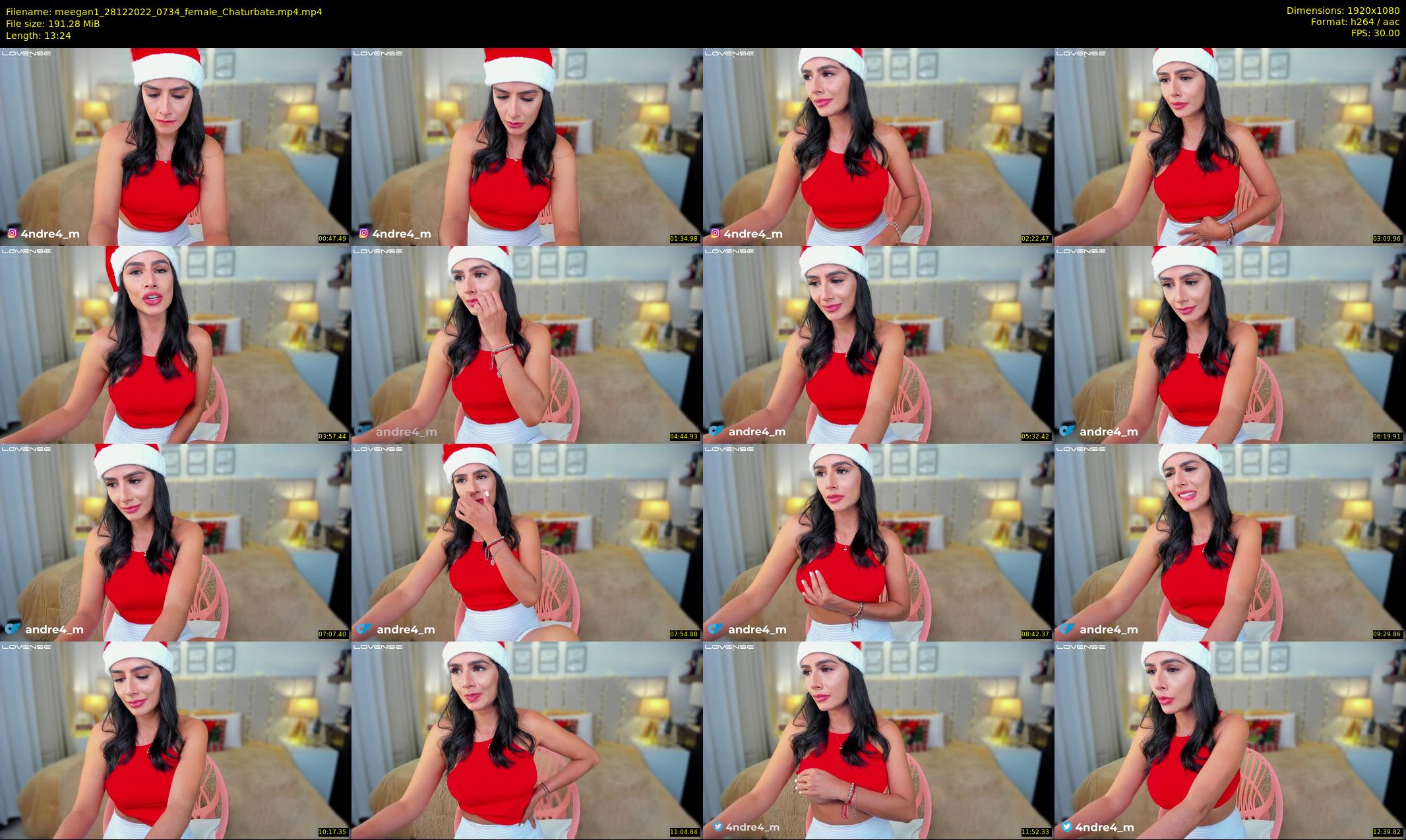 meegan1 — 14 minute Chaturbate female cam show recording, 1080p, Dec 28, 2022