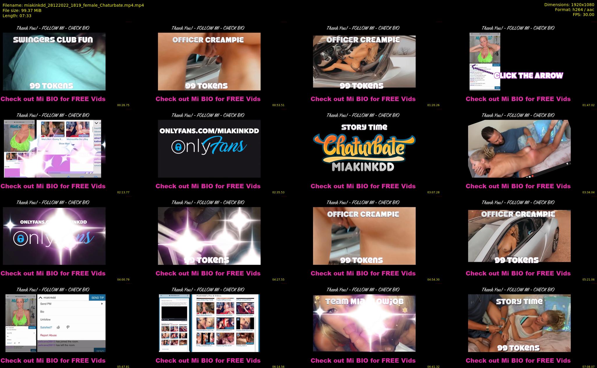miakinkdd — 8 minute Chaturbate female cam show recording, 1080p, Dec 28, 2022