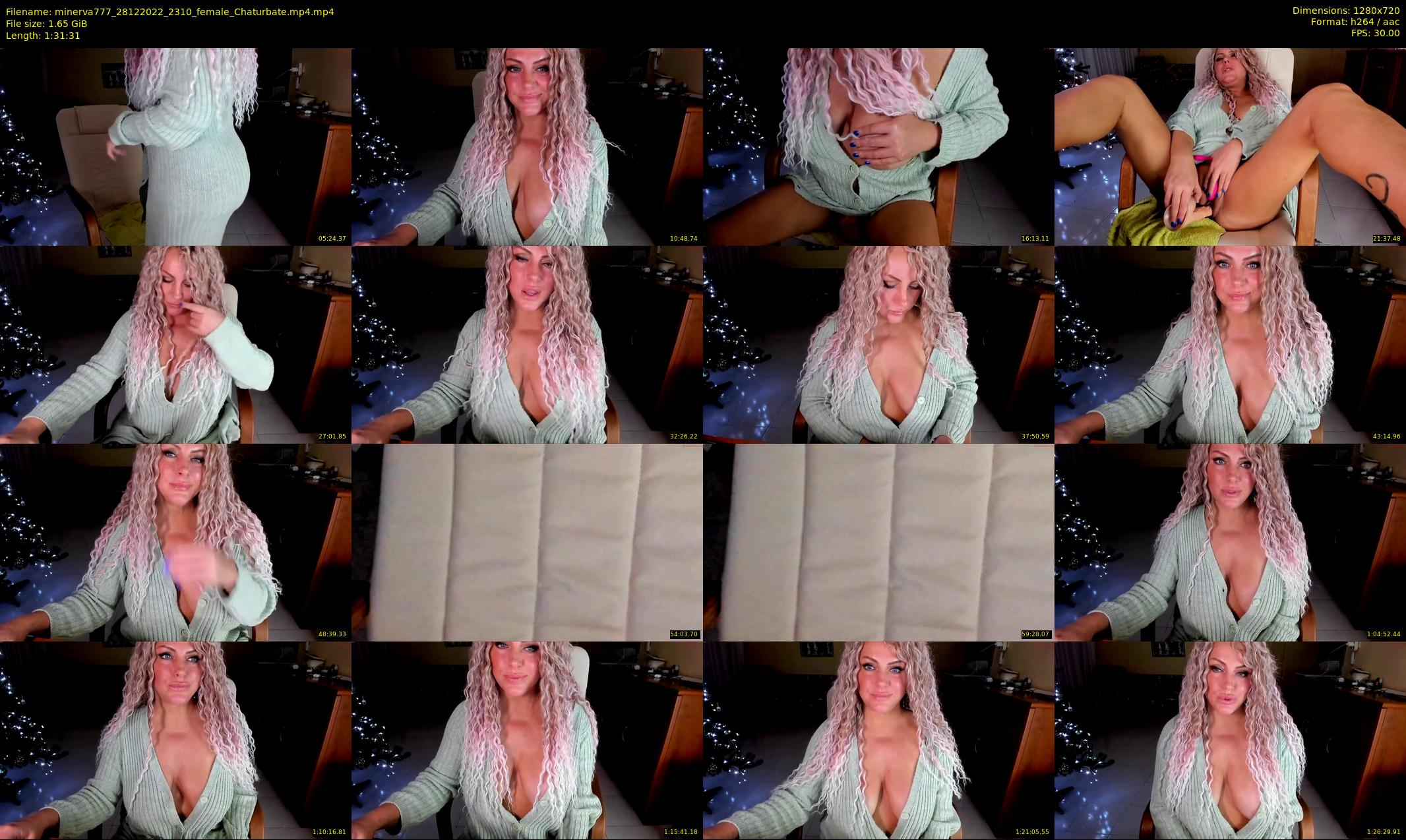 minerva777 — 92 minute Chaturbate female cam show recording, 720p, Dec 28, 2022