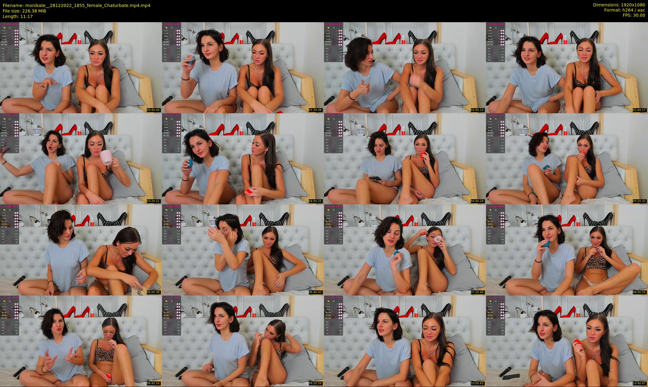 monikate_ — 12 minute Chaturbate couple cam show recording, 1080p, Dec 28, 2022