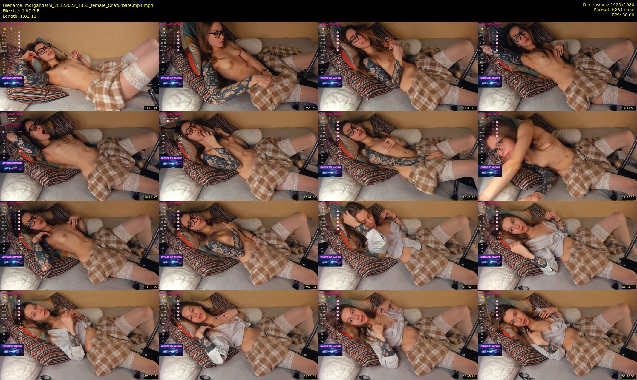 morgandafni — 63 minute Chaturbate couple cam show recording, 1080p, Dec 28, 2022