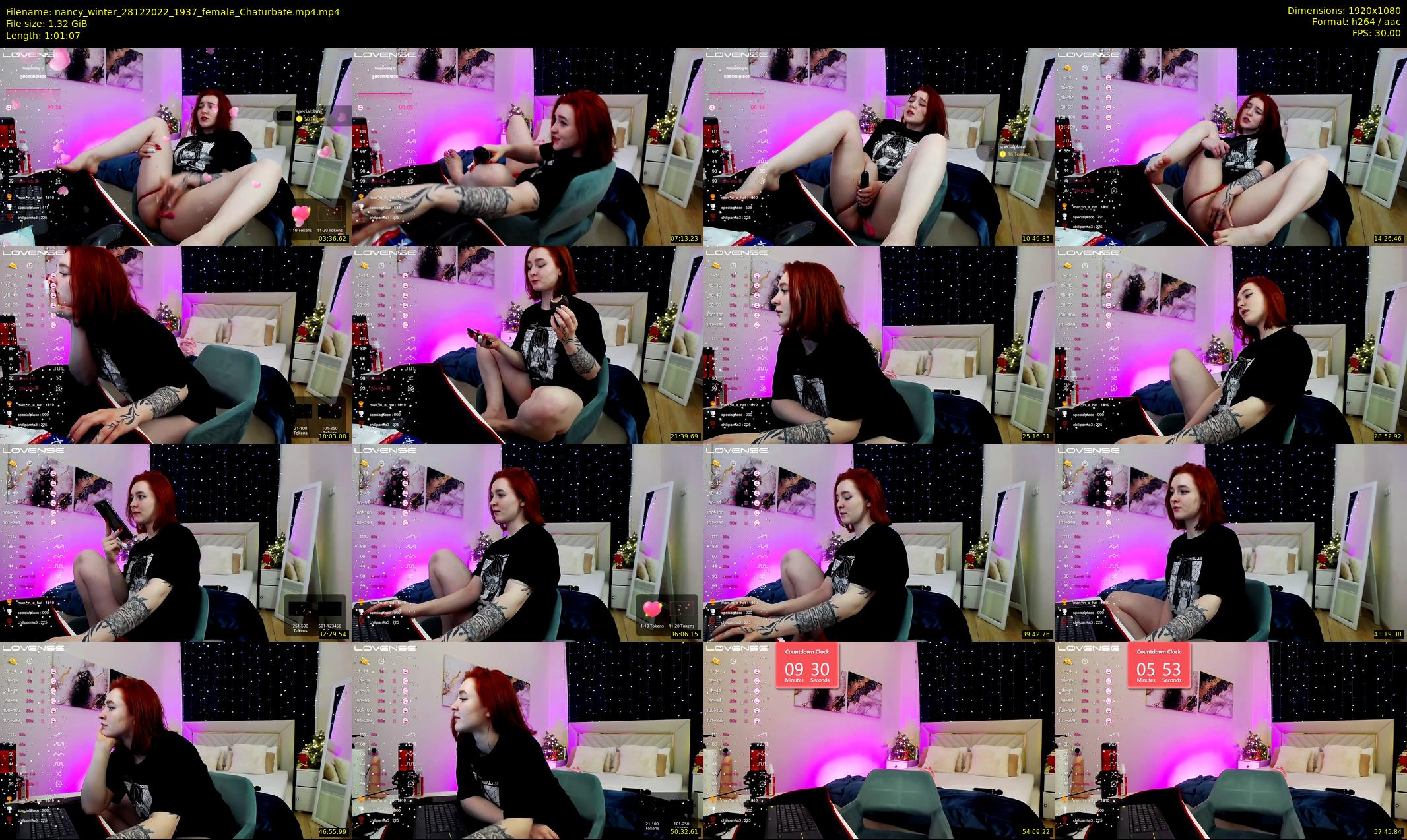 nancy_winter — 62 minute Chaturbate female cam show recording, 1080p, Dec 28, 2022