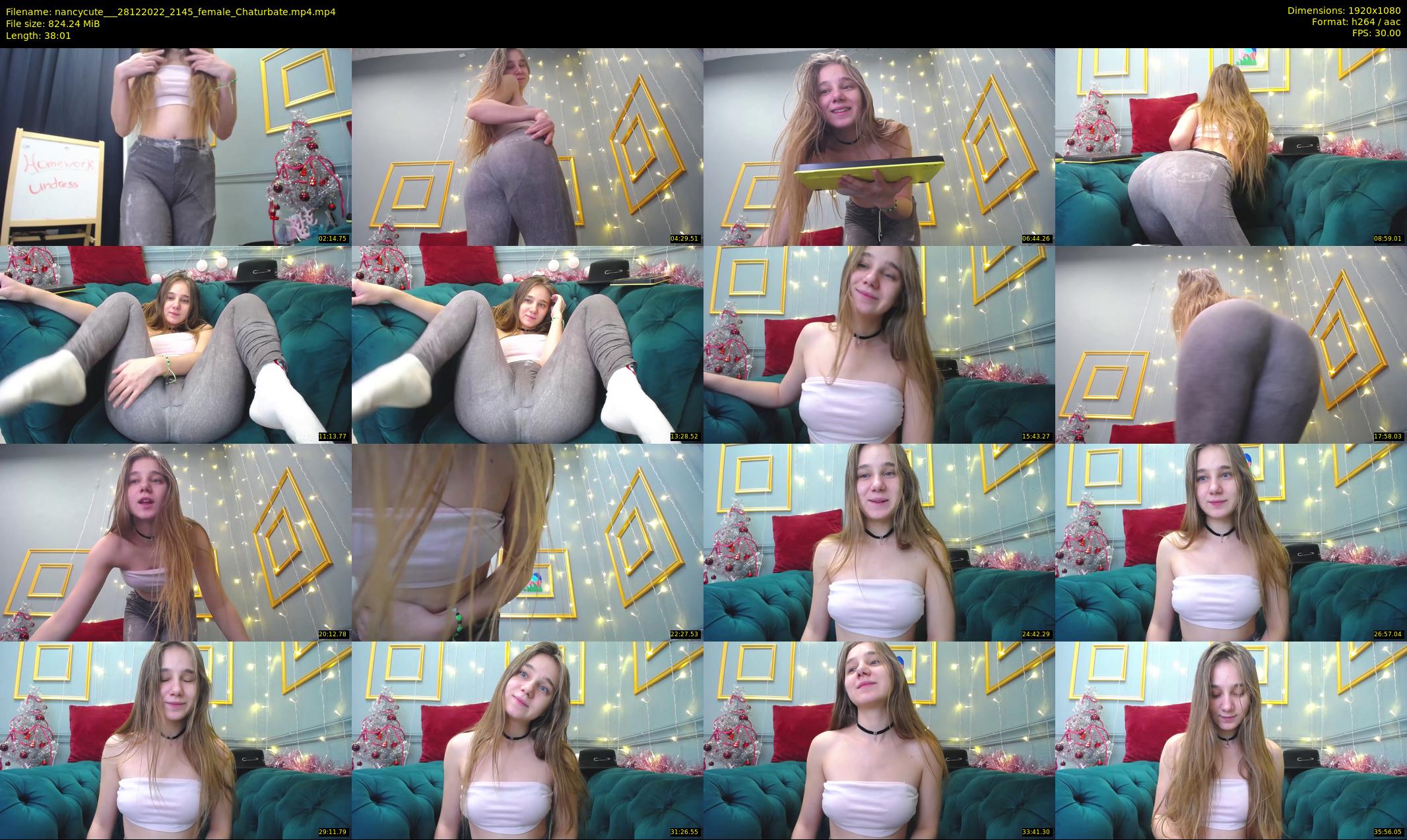 nancycute__ — 39 minute Chaturbate female cam show recording, 1080p, Dec 28, 2022