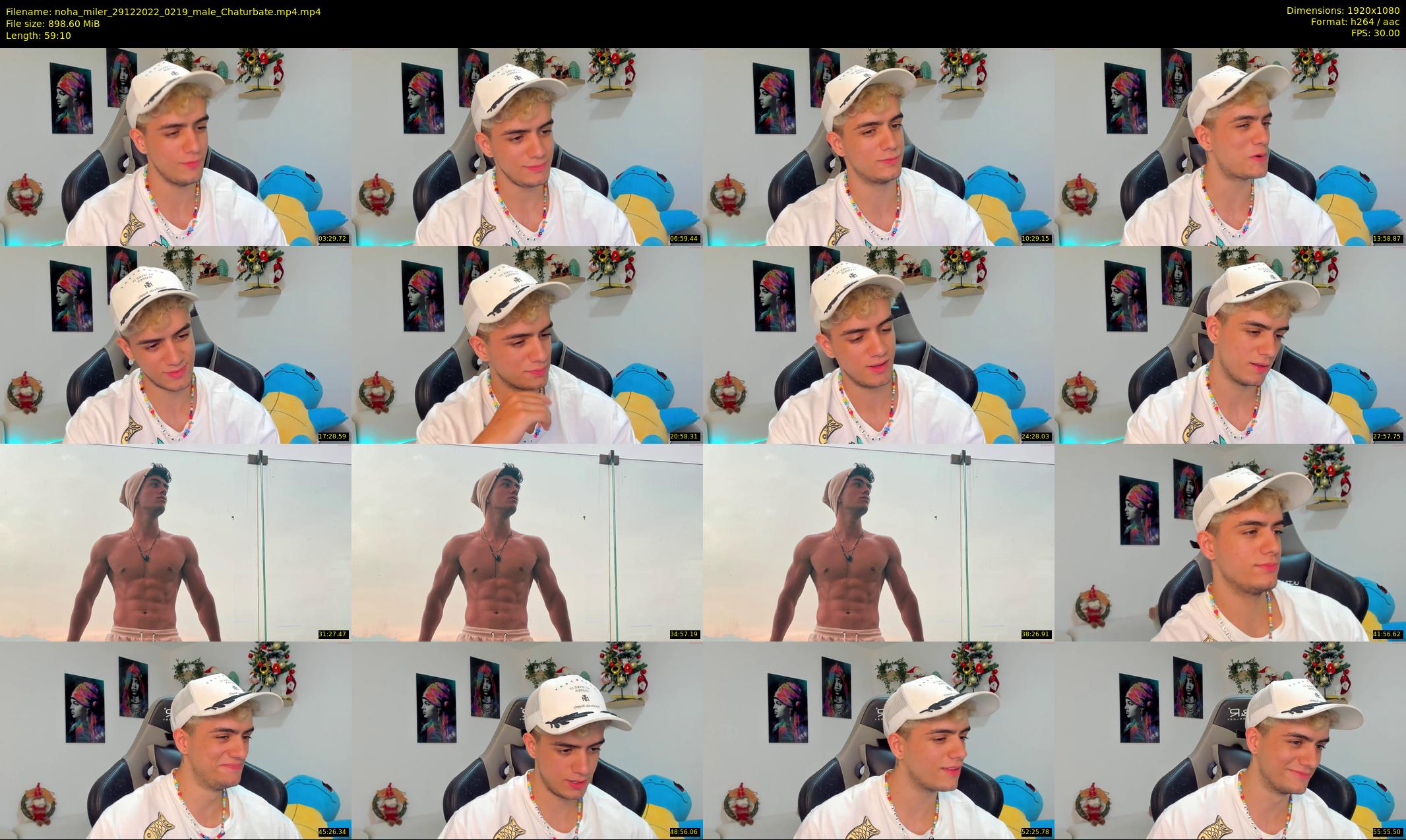 noha_miler — 60 minute Chaturbate male cam show recording, 1080p, Dec 29, 2022