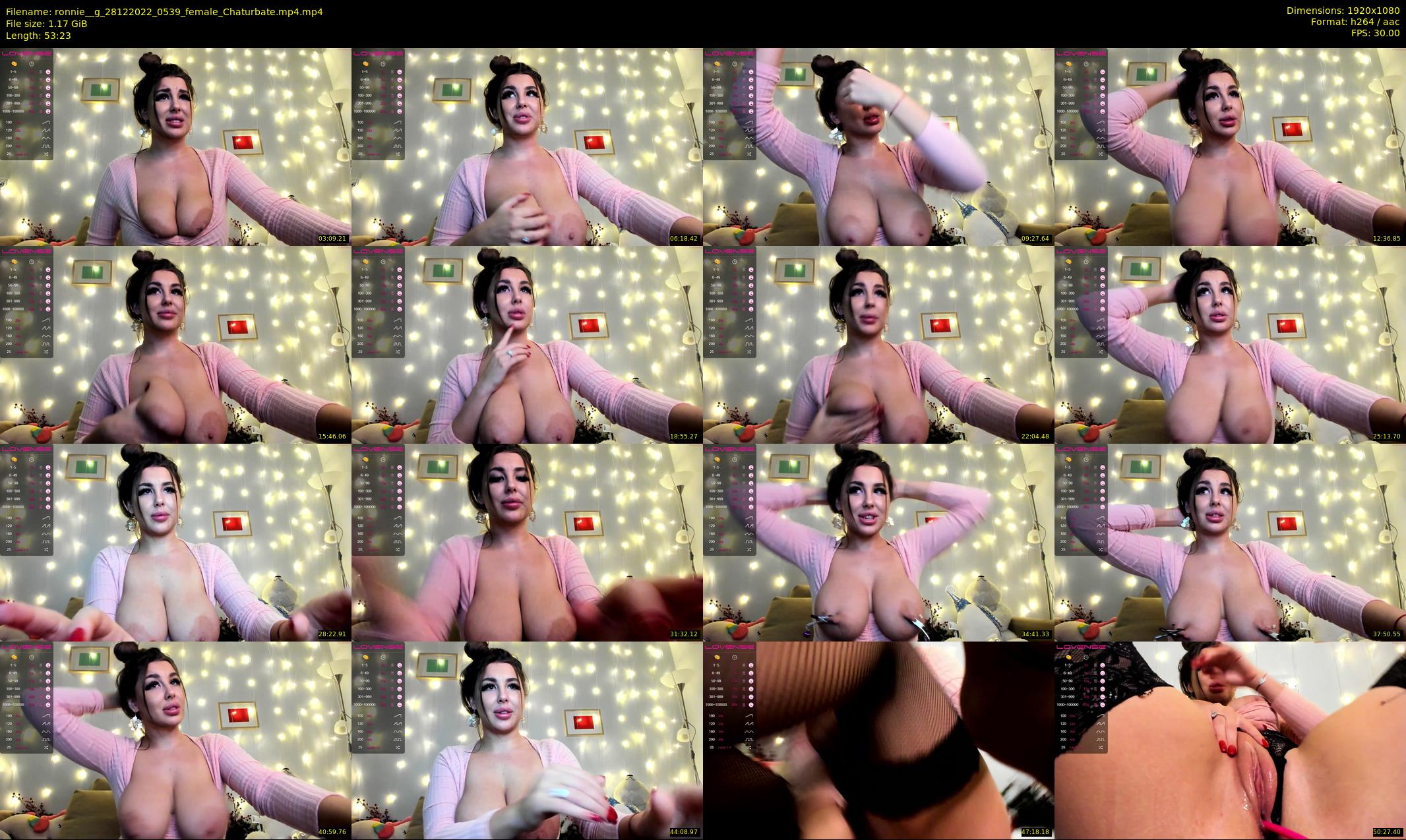 ronnie__g — 54 minute Chaturbate female cam show recording, 1080p, Dec 28, 2022