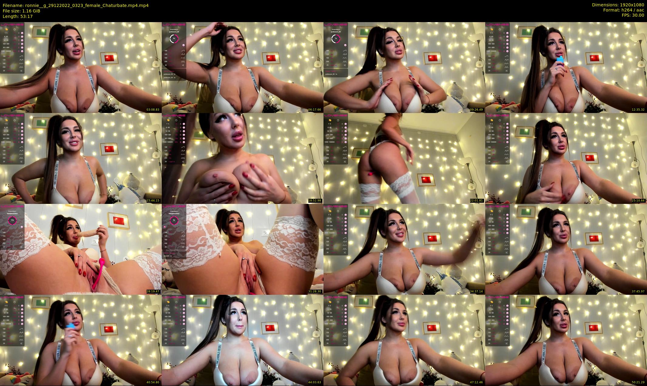 ronnie__g — 54 minute Chaturbate female cam show recording, 1080p, Dec 29, 2022