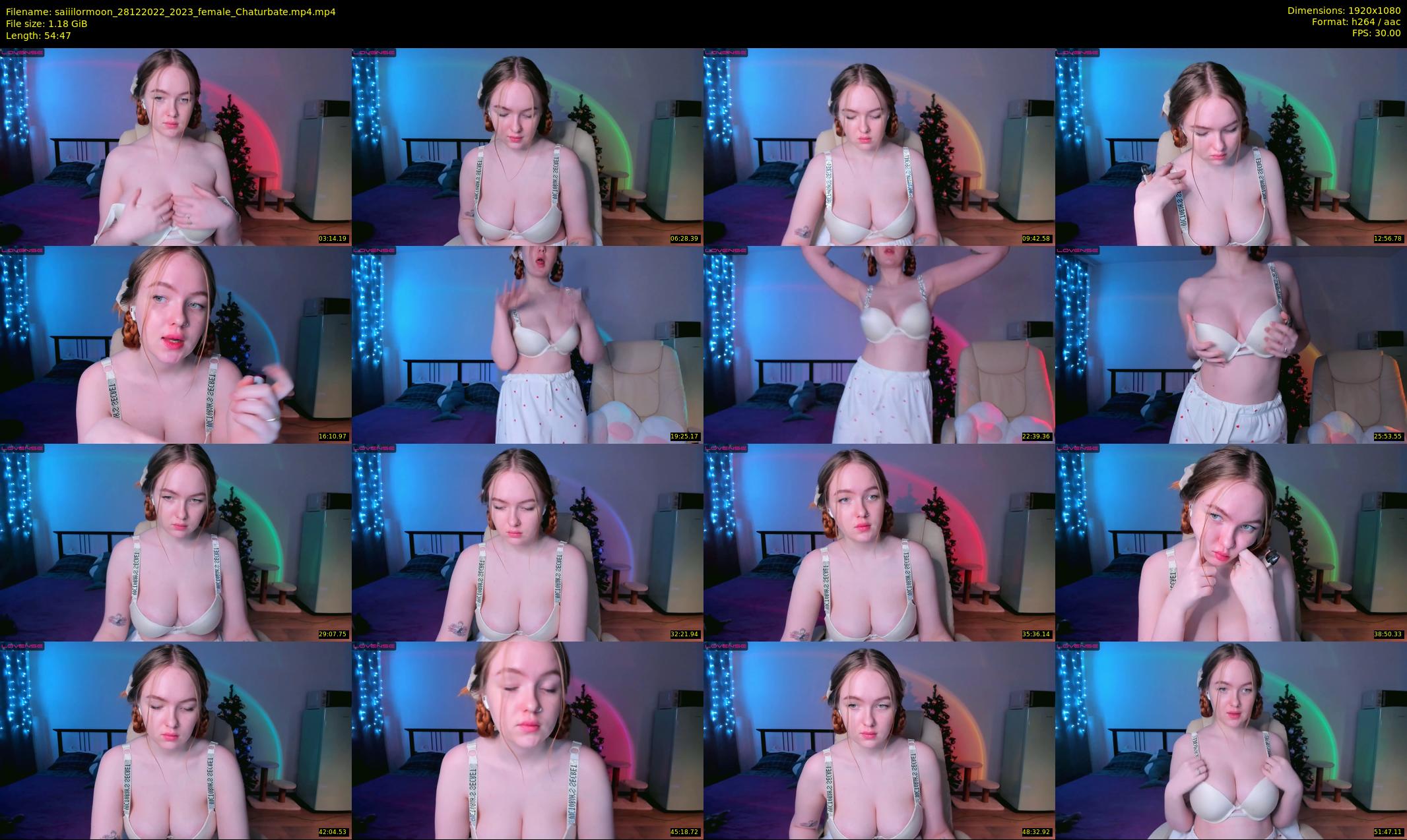 saiiilormoon — 55 minute Chaturbate female cam show recording, 1080p, Dec 28, 2022