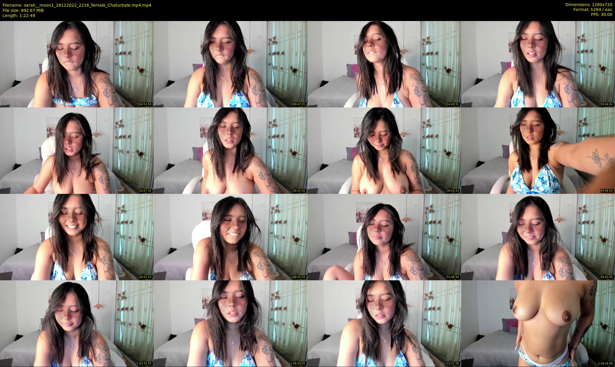 sarah__moon1 — 83 minute Chaturbate female cam show recording, 720p, Dec 28, 2022