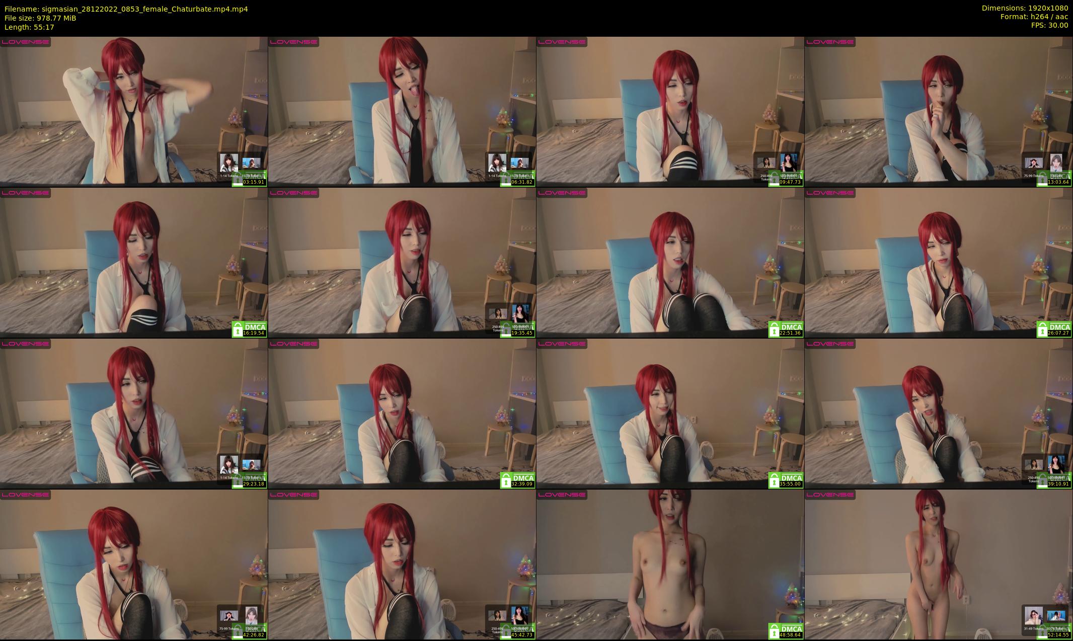 sigmasian — 56 minute Chaturbate female cam show recording, 1080p, Dec 28, 2022