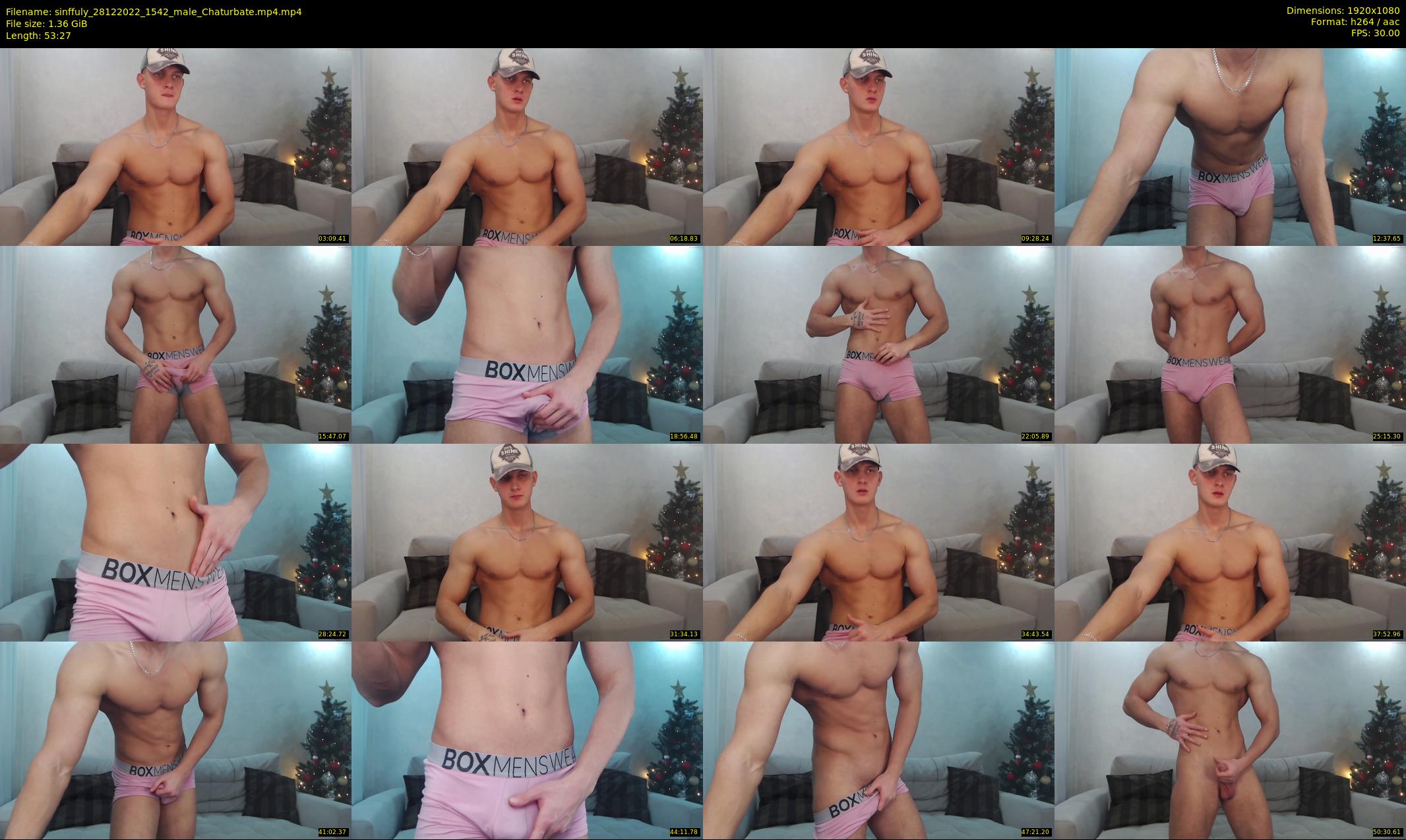 sinffuly — 54 minute Chaturbate male cam show recording, 1080p, Dec 28, 2022