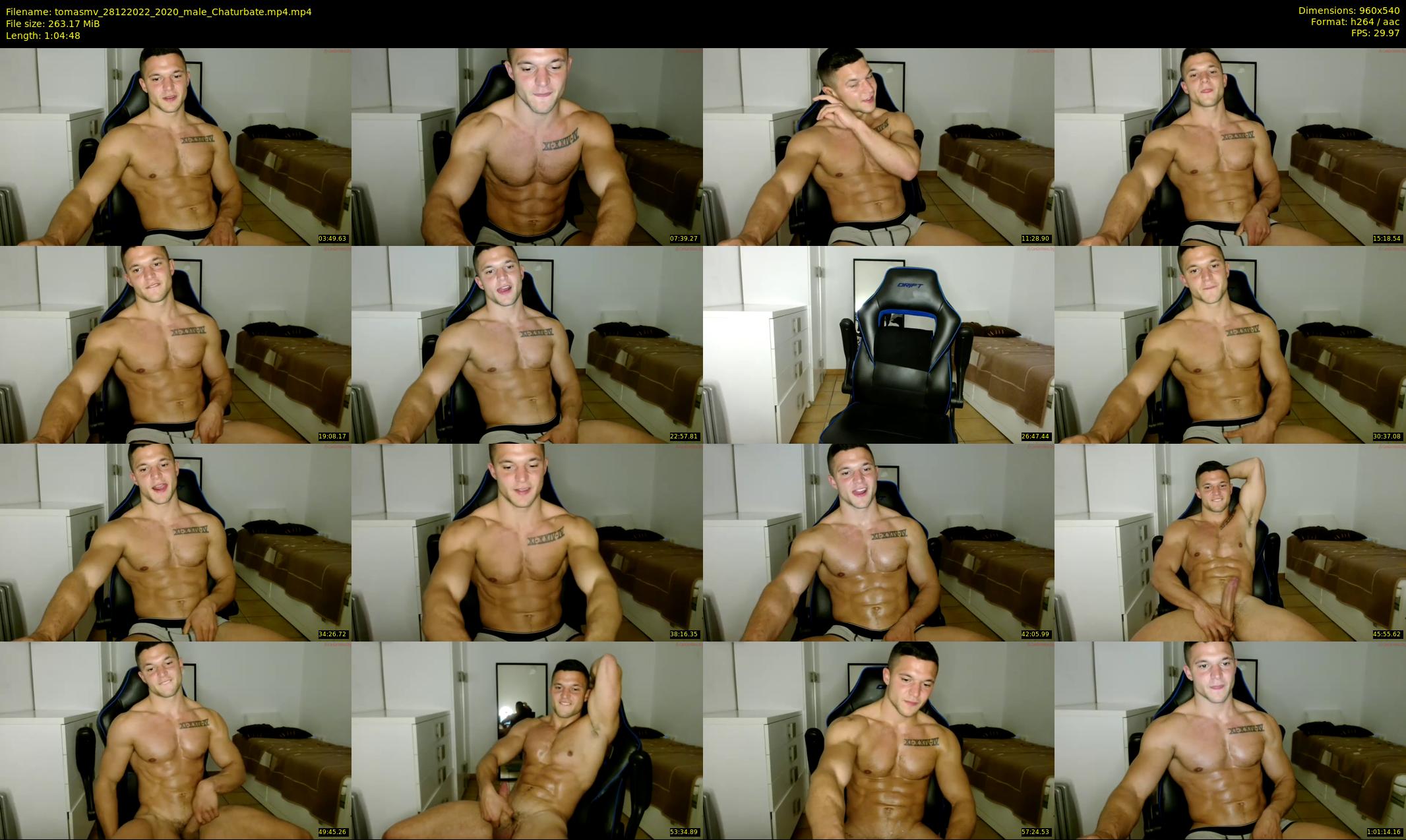 tomasmv — 65 minute Chaturbate male cam show recording, 480p, Dec 28, 2022