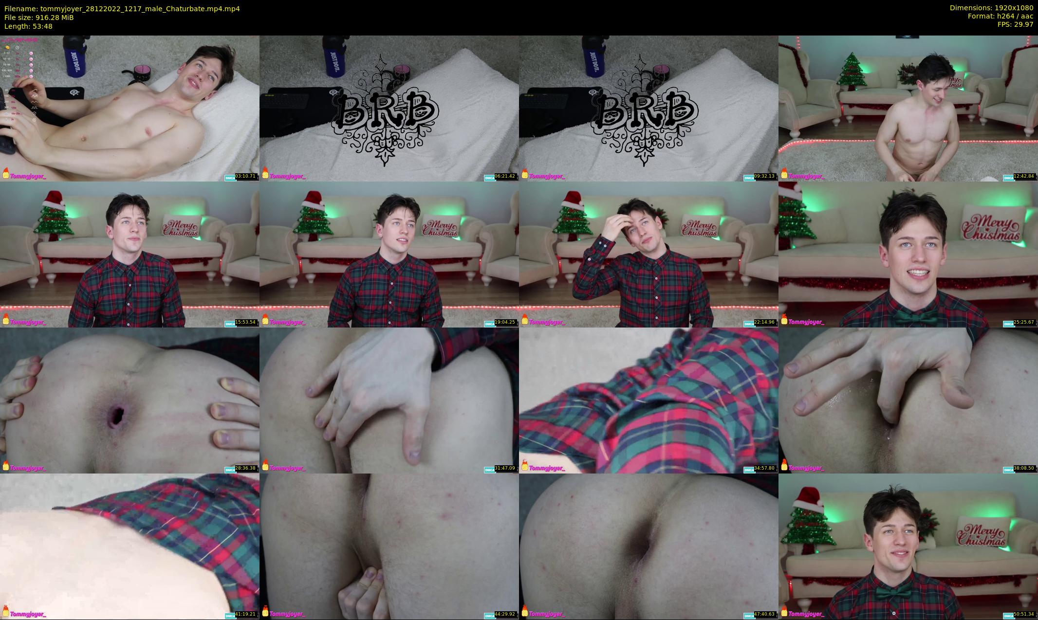 tommyjoyer — 54 minute Chaturbate male cam show recording, 1080p, Dec 28, 2022