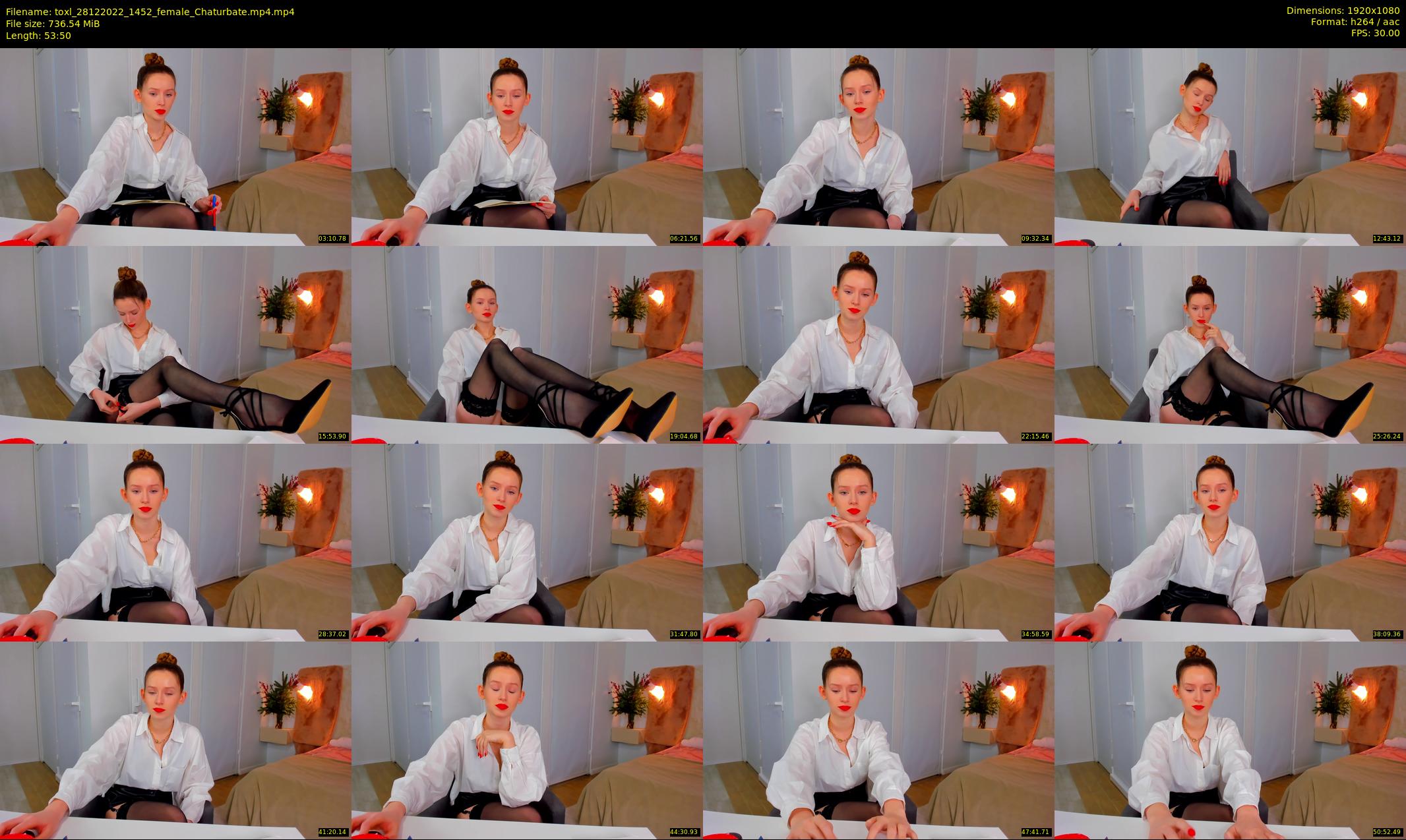 toxl — 54 minute Chaturbate female cam show recording, 1080p, Dec 28, 2022