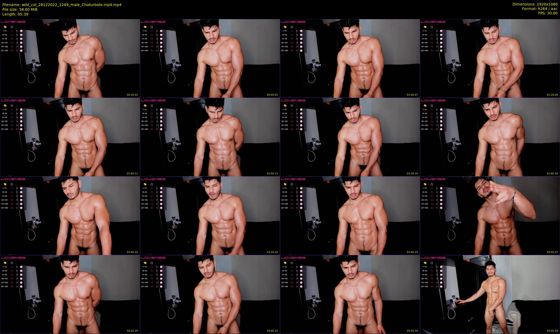 wild_col — 6 minute Chaturbate male cam show recording, 1080p, Dec 28, 2022