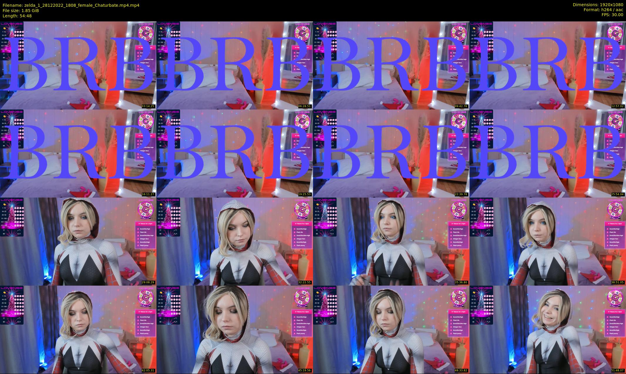 zelda_1 — 55 minute Chaturbate female cam show recording, 1080p, Dec 28, 2022