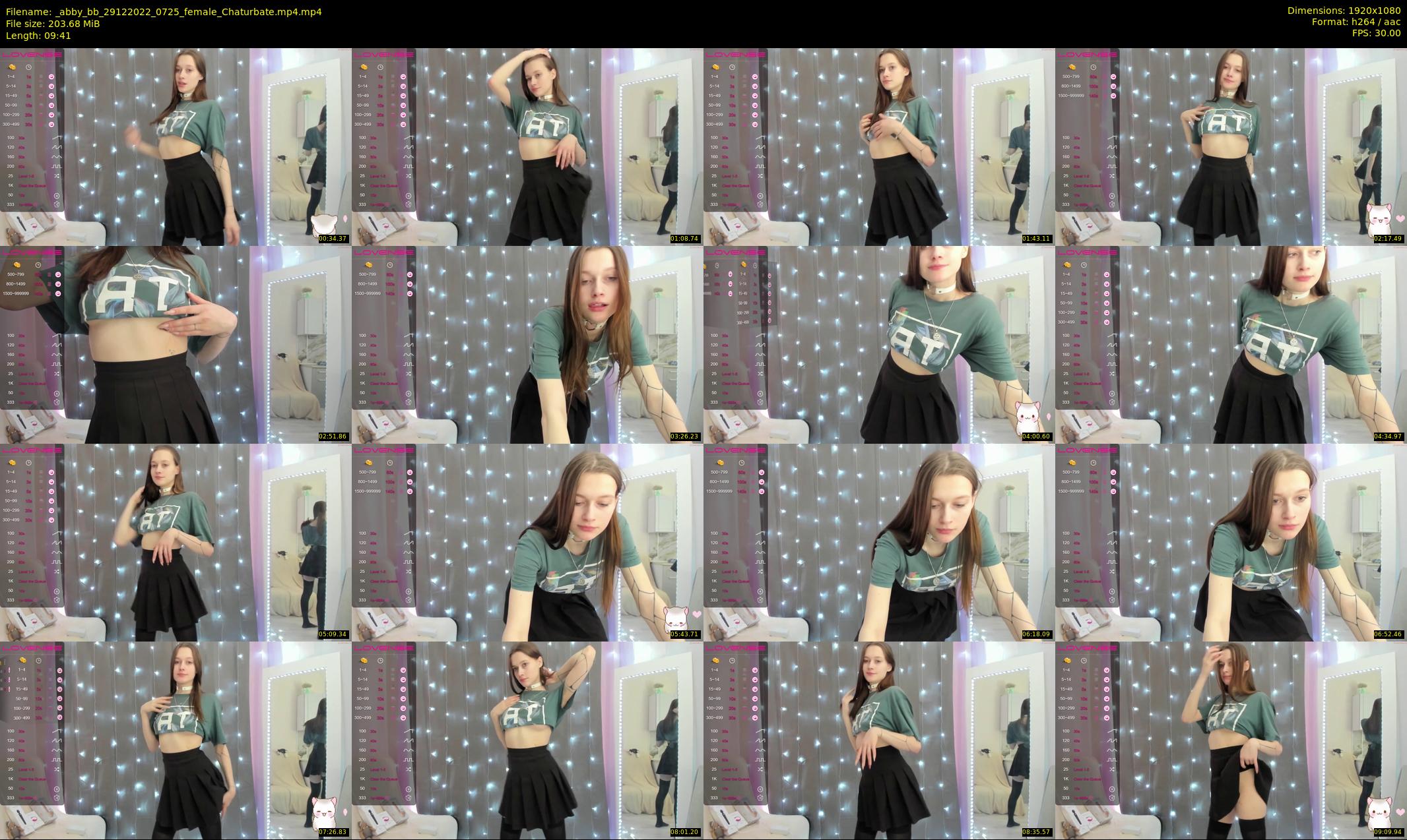 _abby_bb — 10 minute Chaturbate female cam show recording, 1080p, Dec 29, 2022