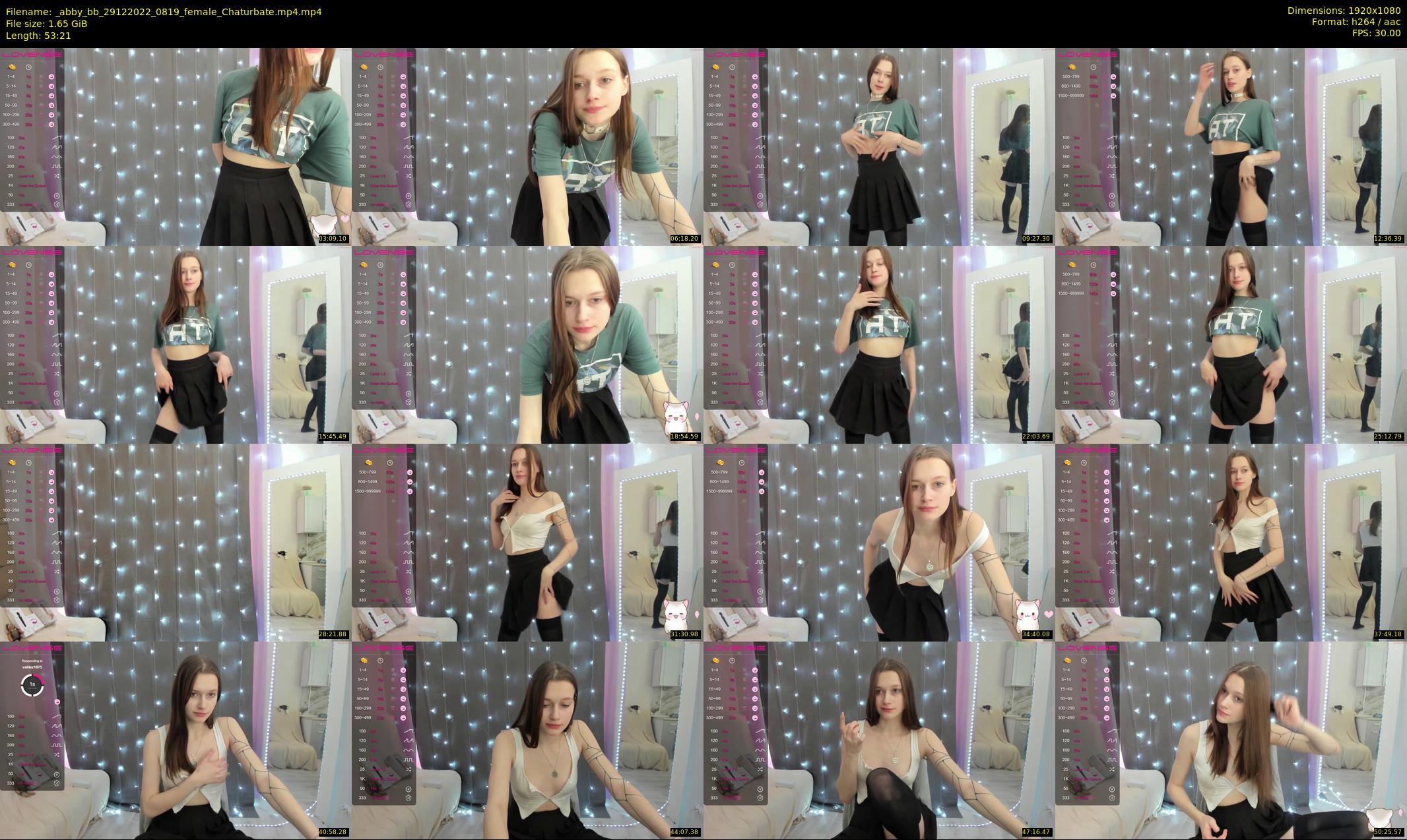 _abby_bb — 54 minute Chaturbate female cam show recording, 1080p, Dec 29, 2022