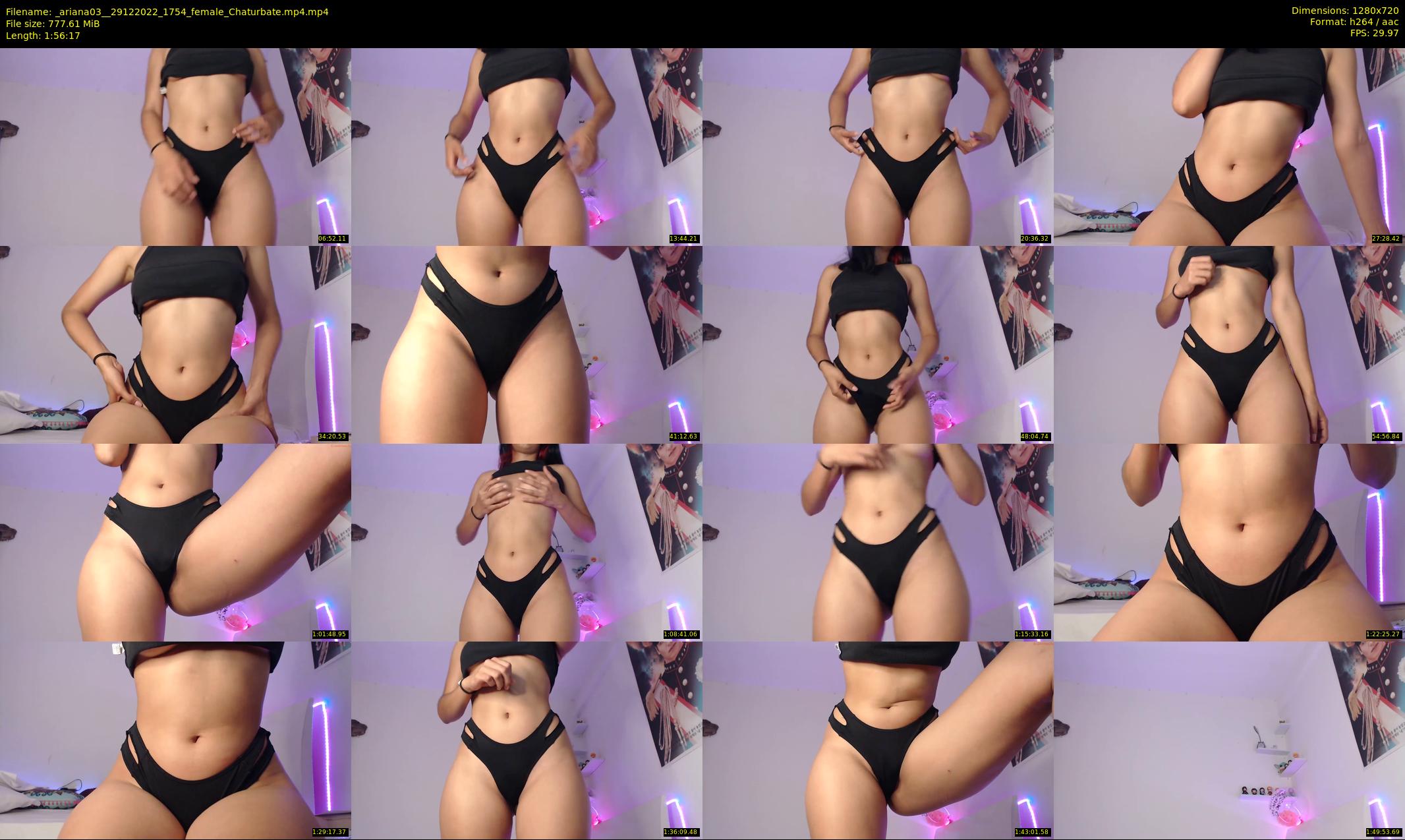 _ariana03_ — 117 minute Chaturbate female cam show recording, 720p, Dec 29, 2022