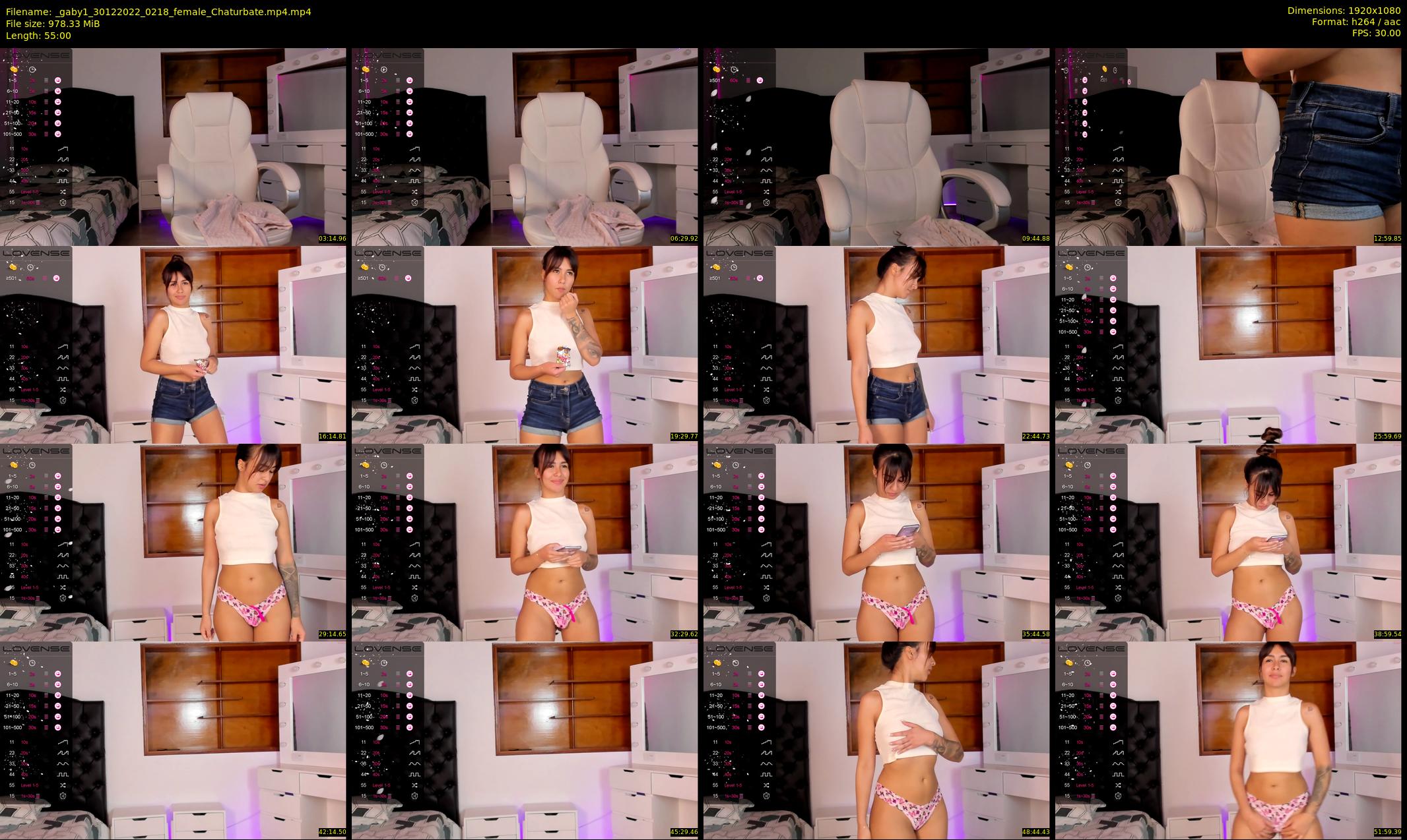 _gaby1 — 55 minute Chaturbate female cam show recording, 1080p, Dec 30, 2022