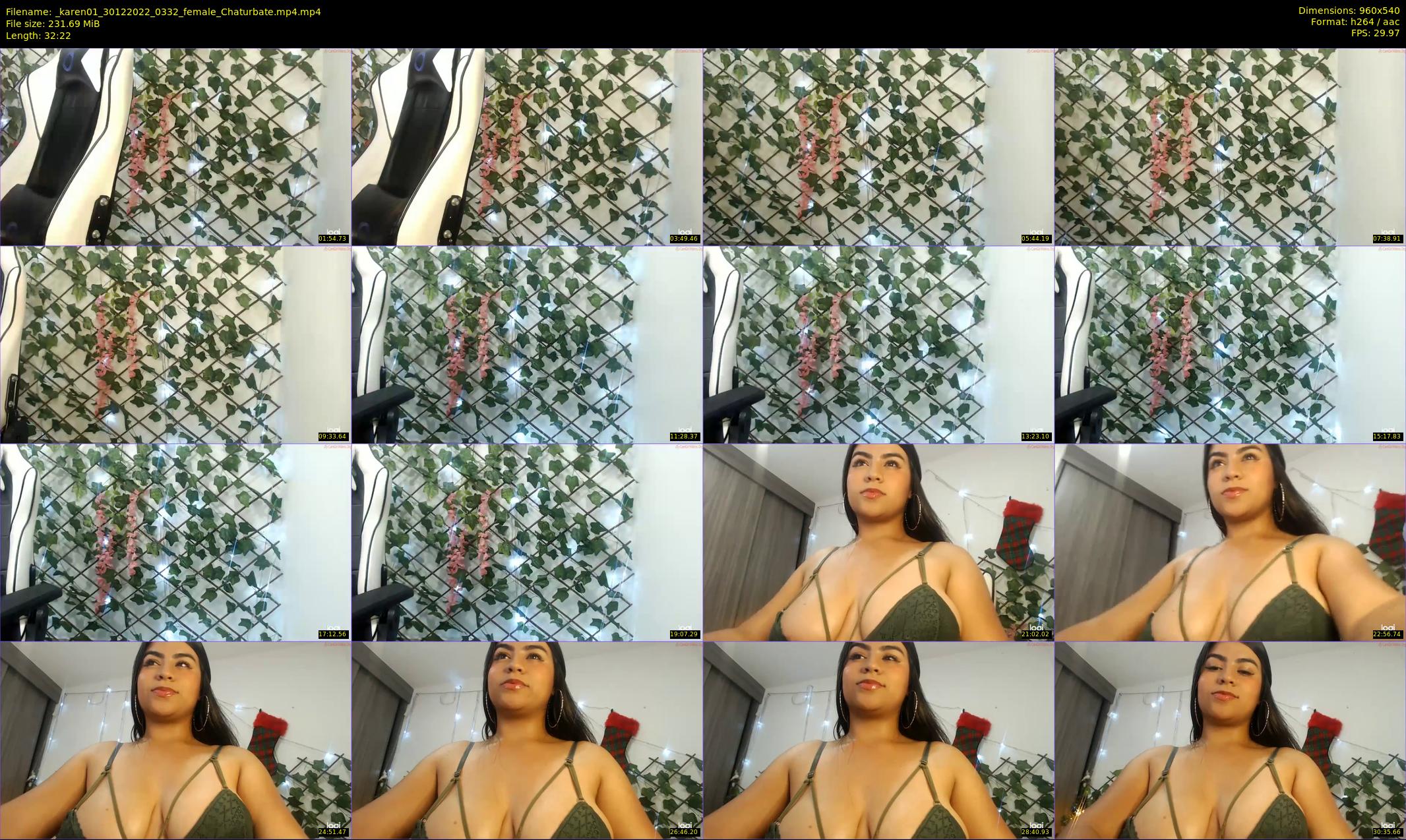 _karen01 — 33 minute Chaturbate female cam show recording, 480p, Dec 30, 2022