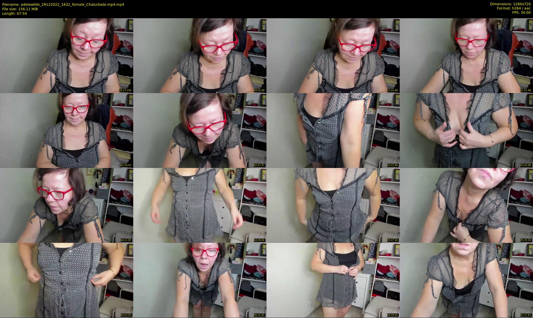 adelewildx — 8 minute Chaturbate female cam show recording, 720p, Dec 29, 2022