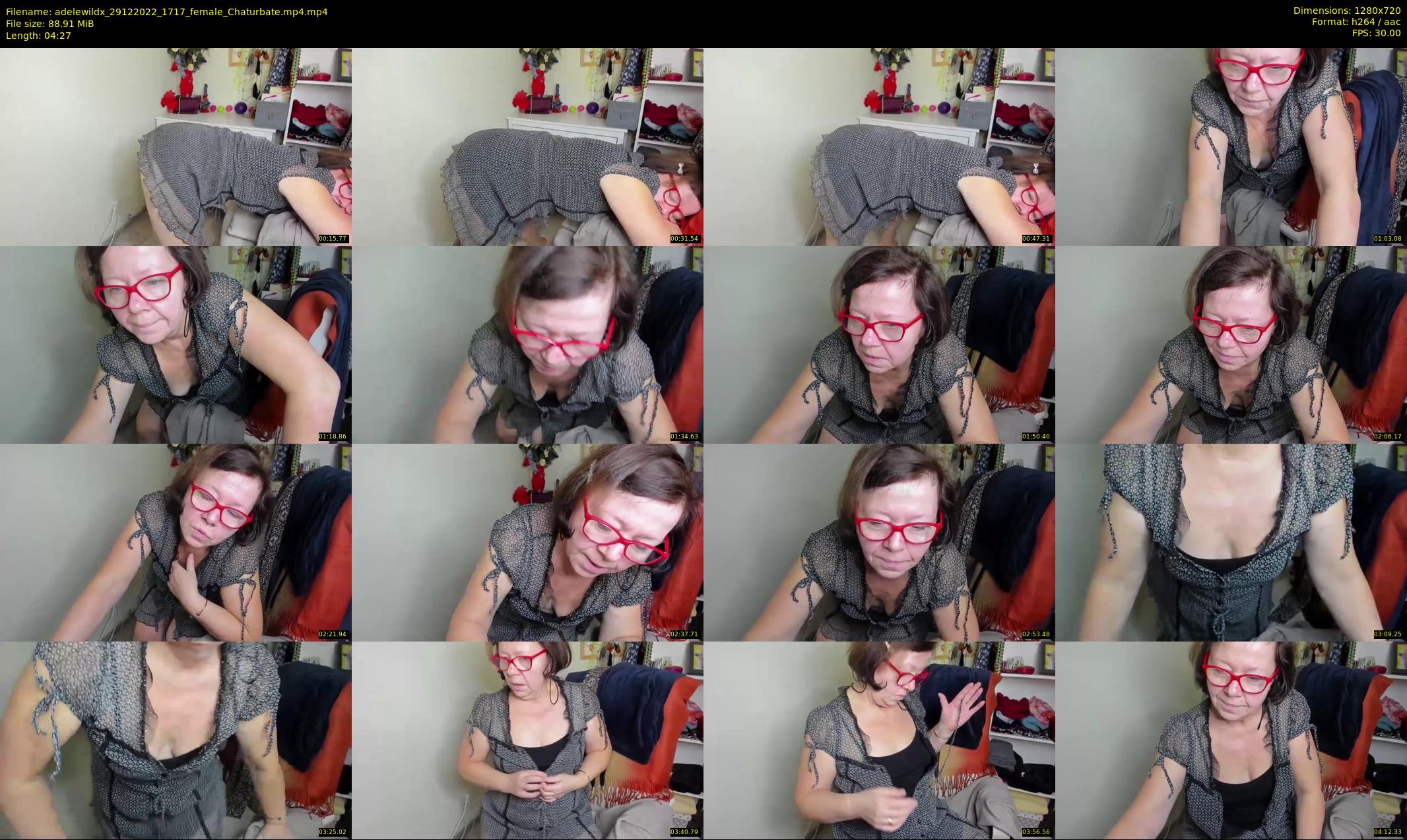adelewildx — 5 minute Chaturbate female cam show recording, 720p, Dec 29, 2022