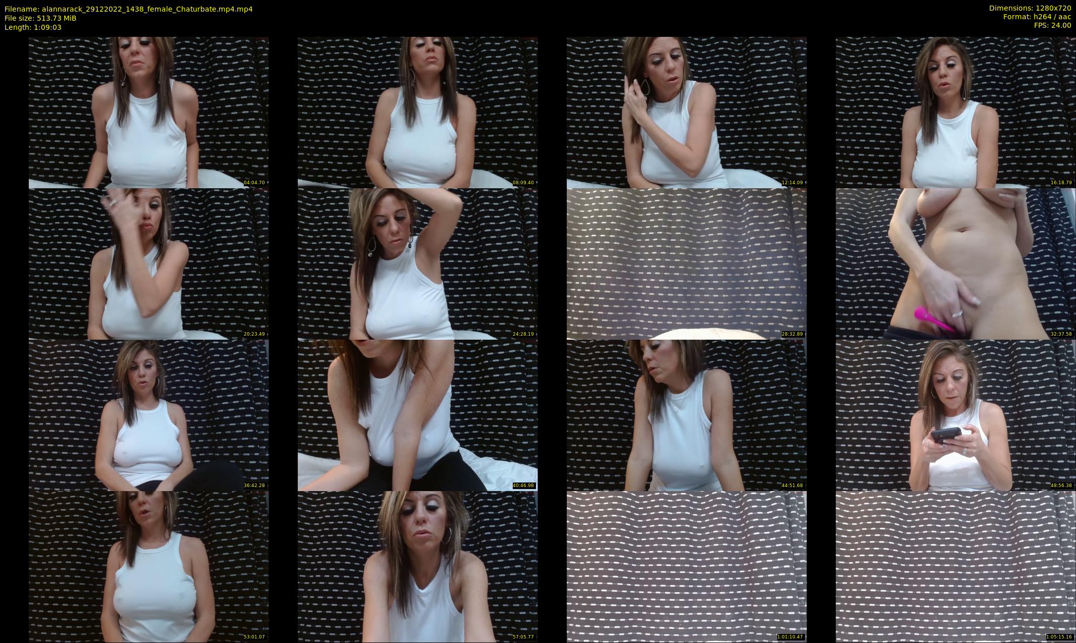 alannarack — 70 minute Chaturbate female cam show recording, 720p, Dec 29, 2022