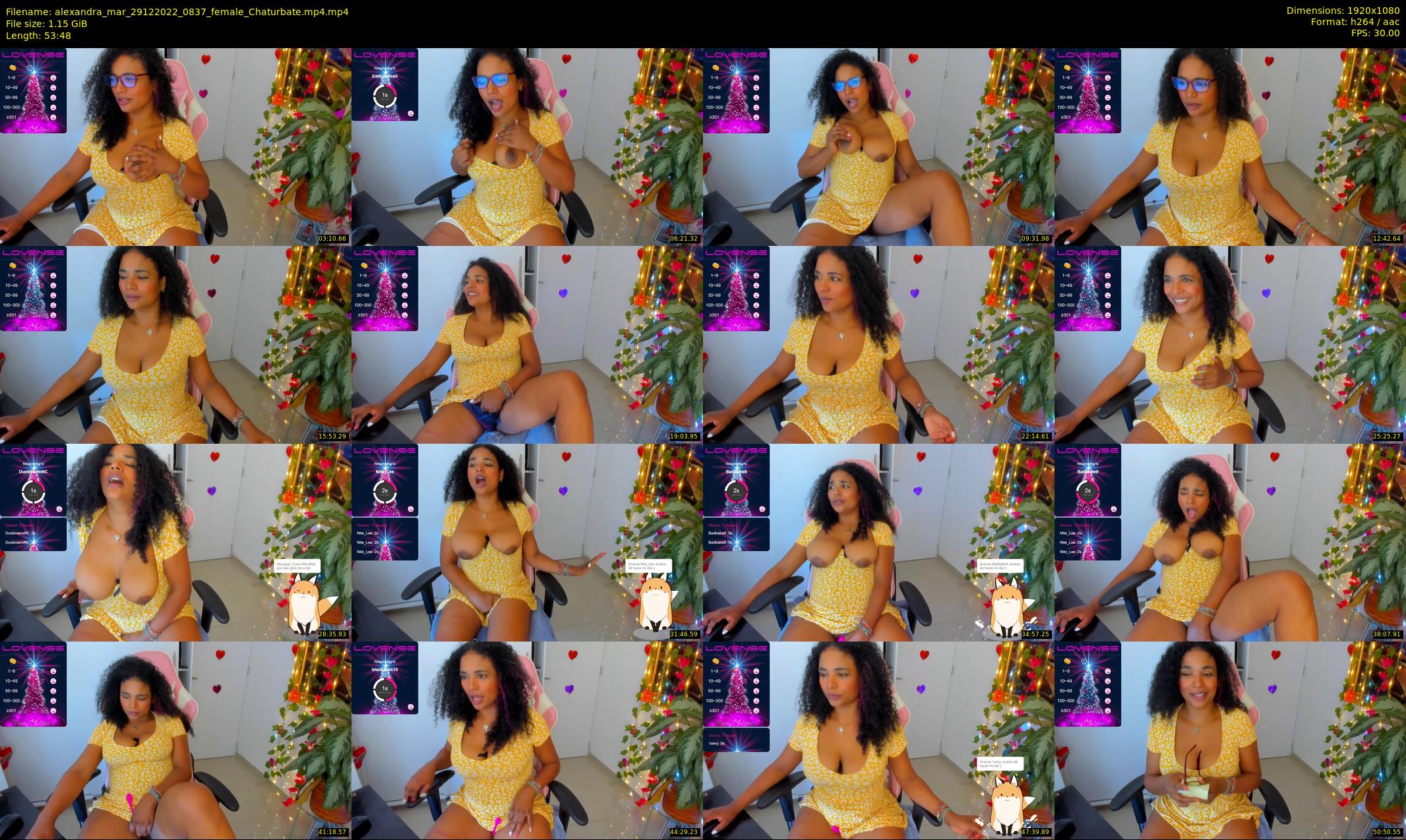 alexandra_mar — 54 minute Chaturbate female cam show recording, 1080p, Dec 29, 2022