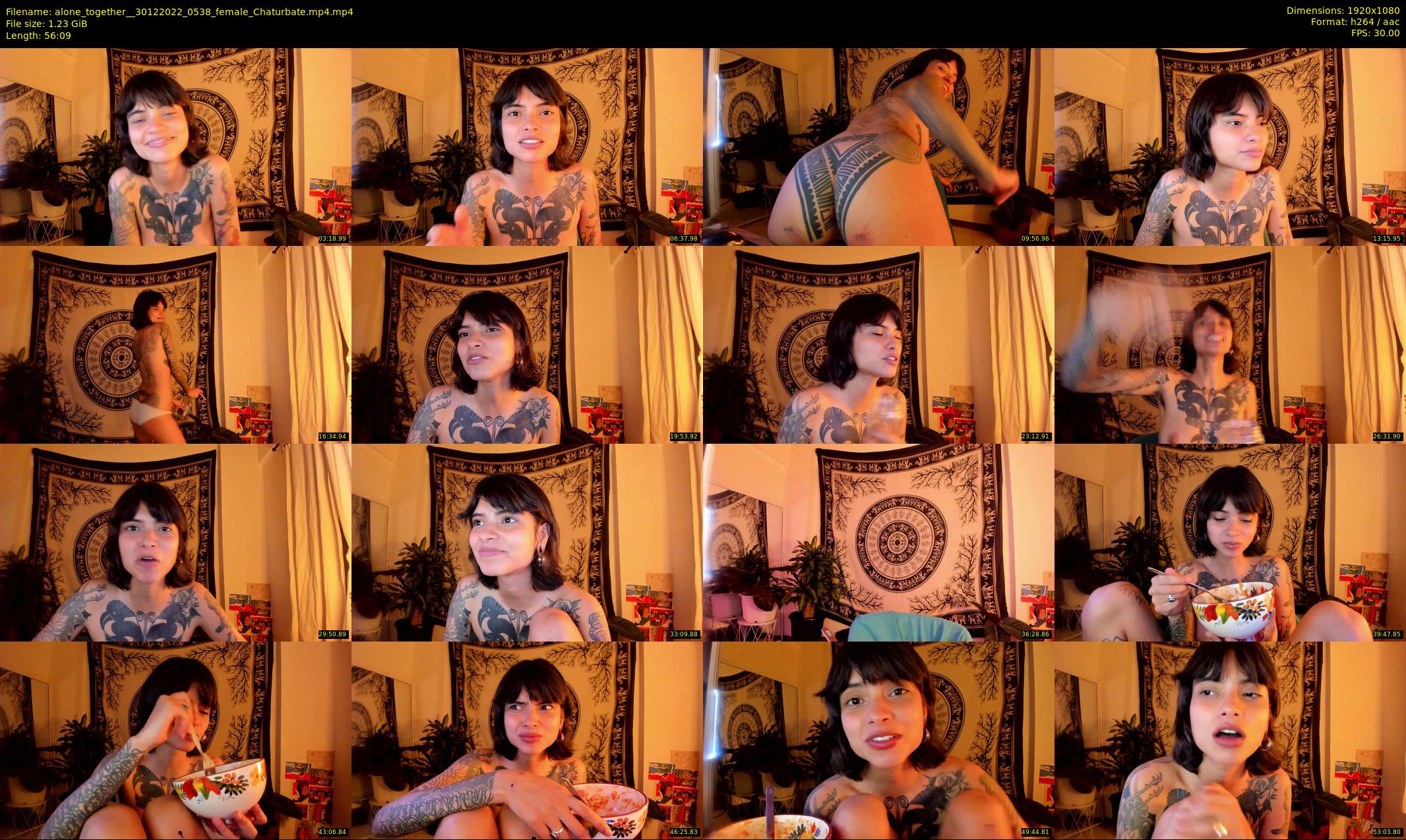 alone_together_ — 57 minute Chaturbate female cam show recording, 1080p, Dec 30, 2022