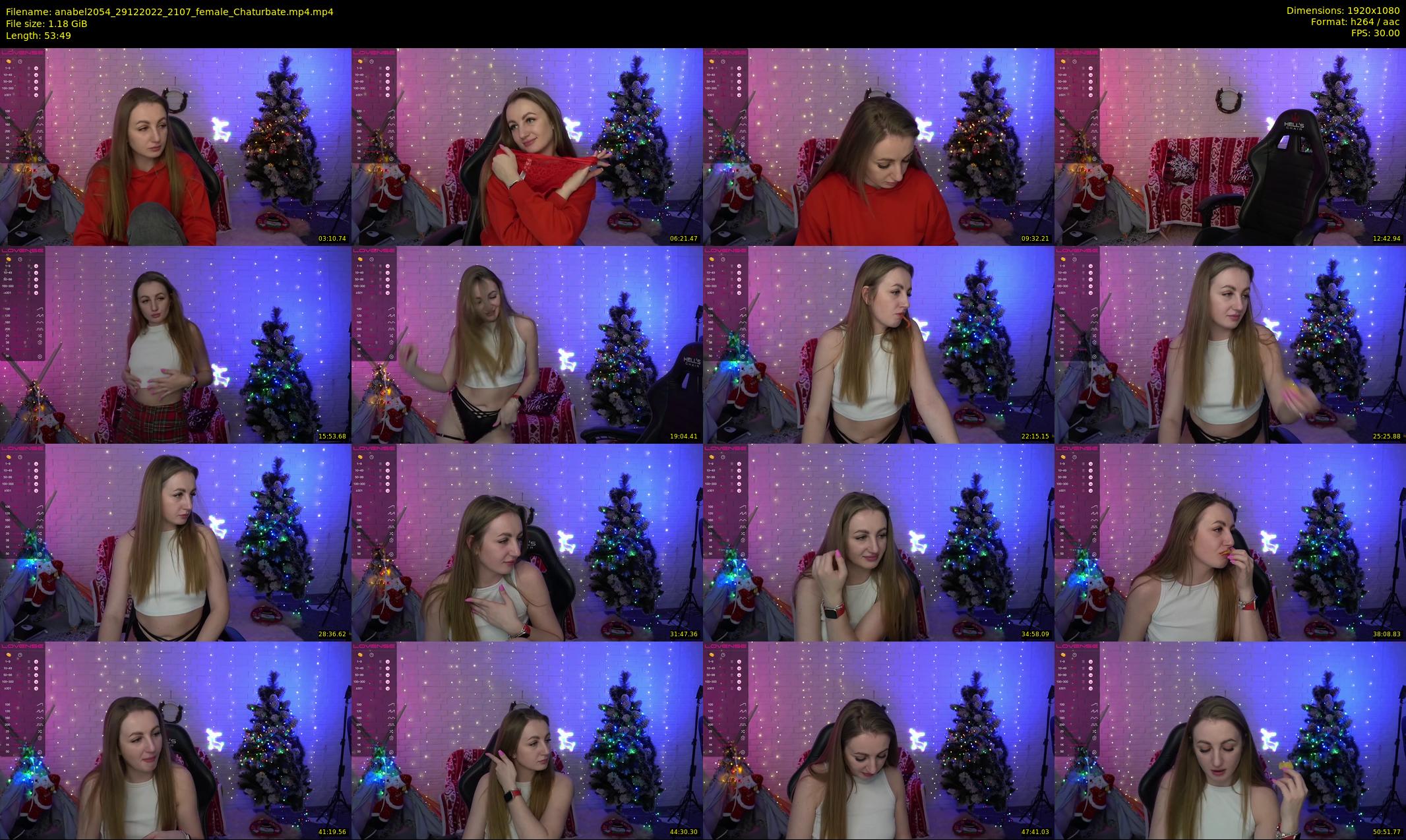 anabel2054 — 54 minute Chaturbate female cam show recording, 1080p, Dec 29, 2022