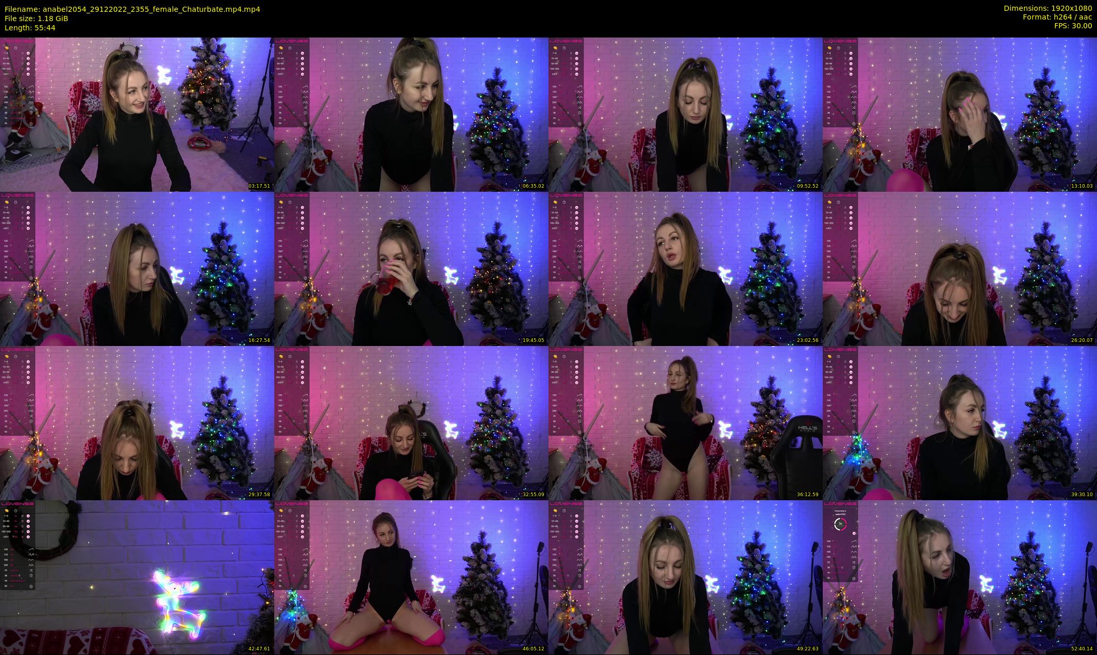 anabel2054 — 56 minute Chaturbate female cam show recording, 1080p, Dec 29, 2022