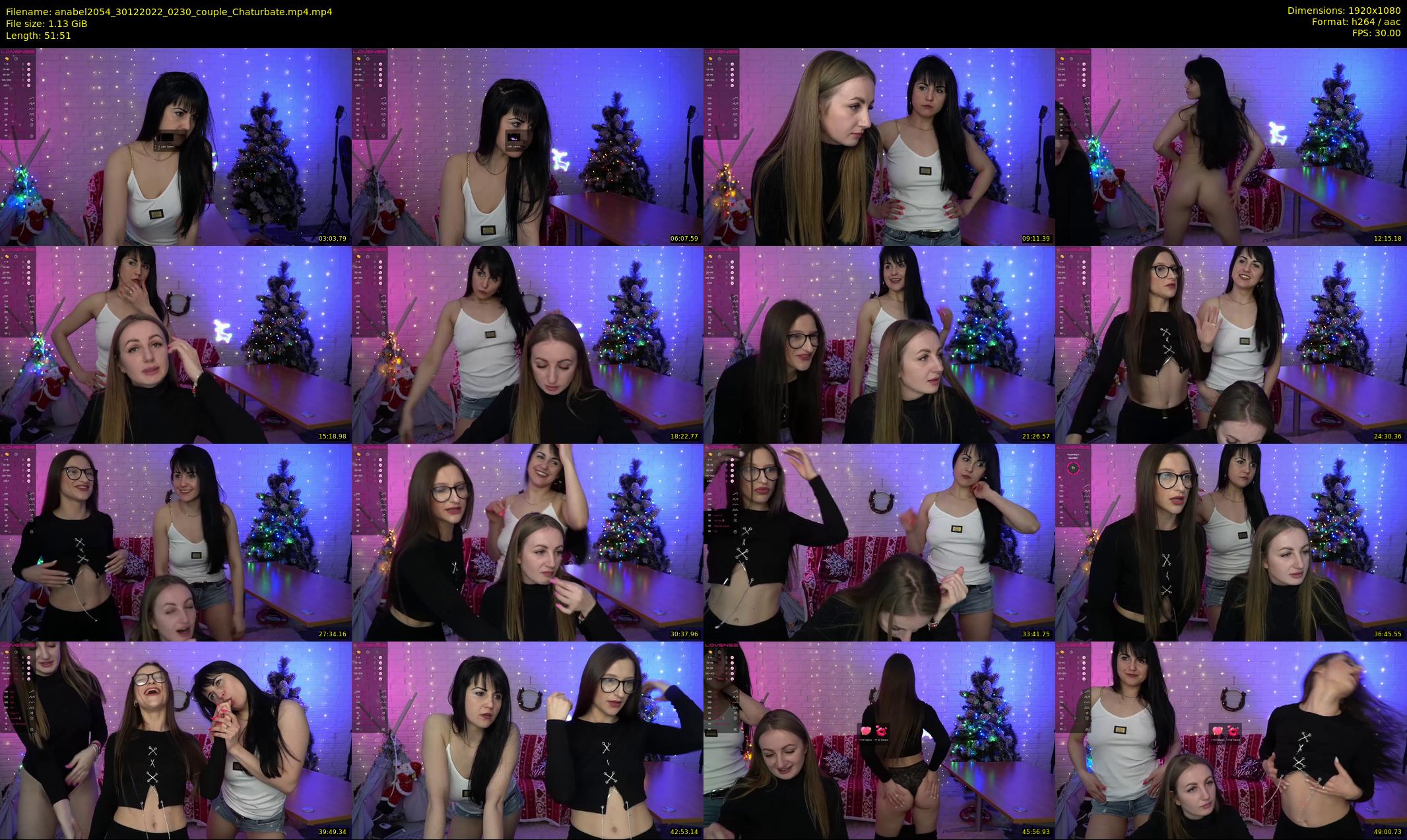 anabel2054 — 52 minute Chaturbate female cam show recording, 1080p, Dec 30, 2022