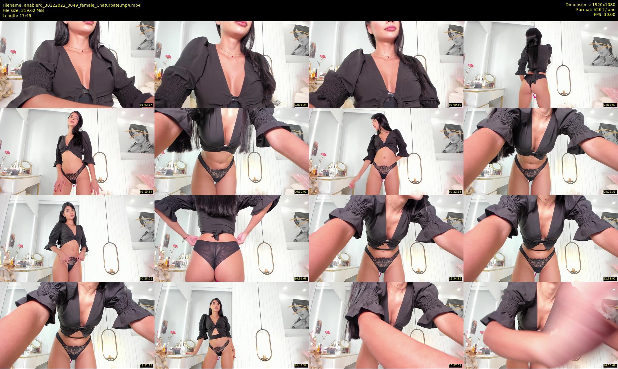 anablerd — 18 minute Chaturbate female cam show recording, 1080p, Dec 30, 2022