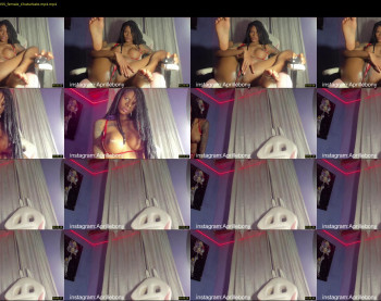 aprillebony — 12 minute Chaturbate female cam show recording, 720p, Dec 29, 2022