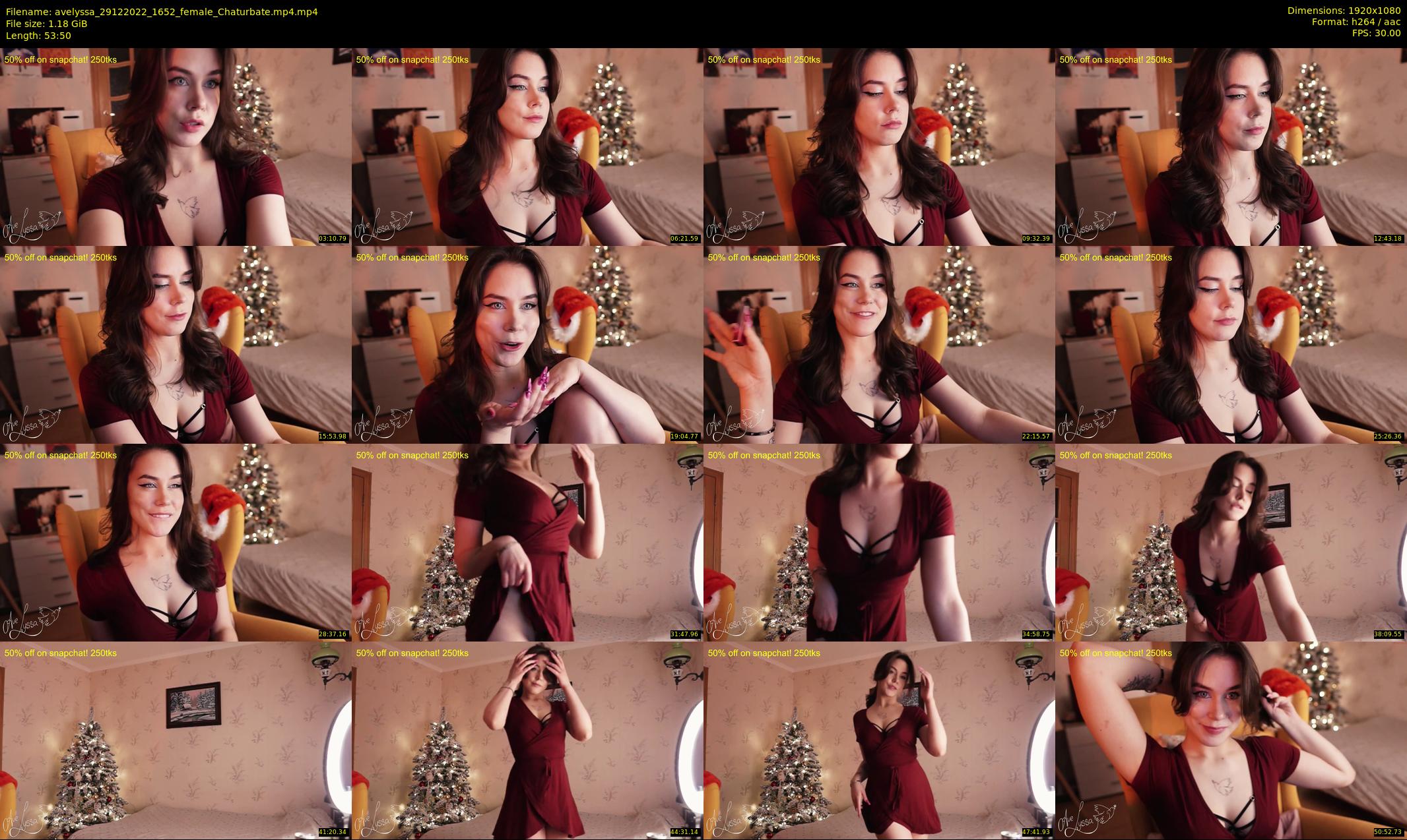 avelyssa — 54 minute Chaturbate female cam show recording, 1080p, Dec 29, 2022