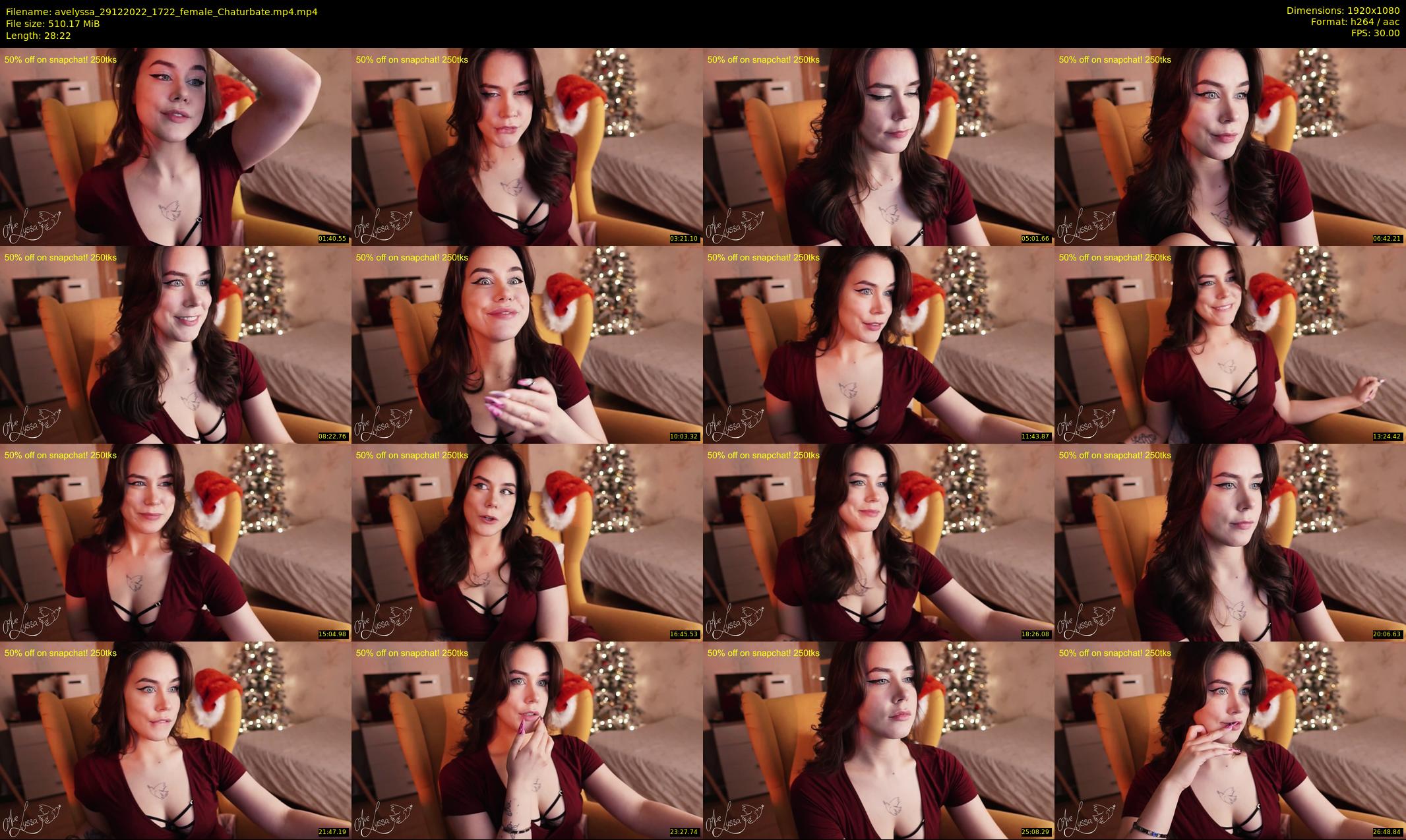 avelyssa — 29 minute Chaturbate female cam show recording, 1080p, Dec 29, 2022