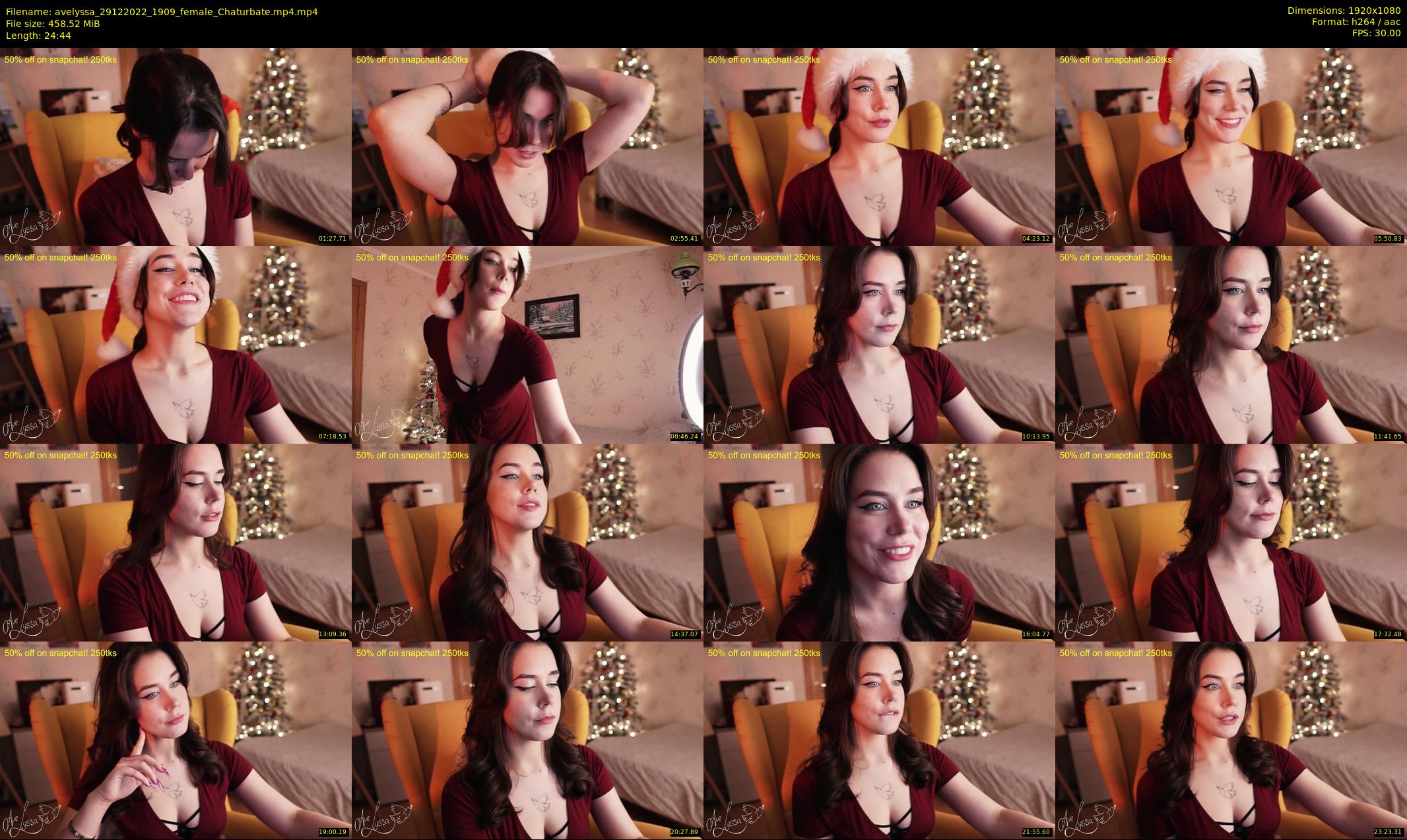 avelyssa — 25 minute Chaturbate female cam show recording, 1080p, Dec 29, 2022