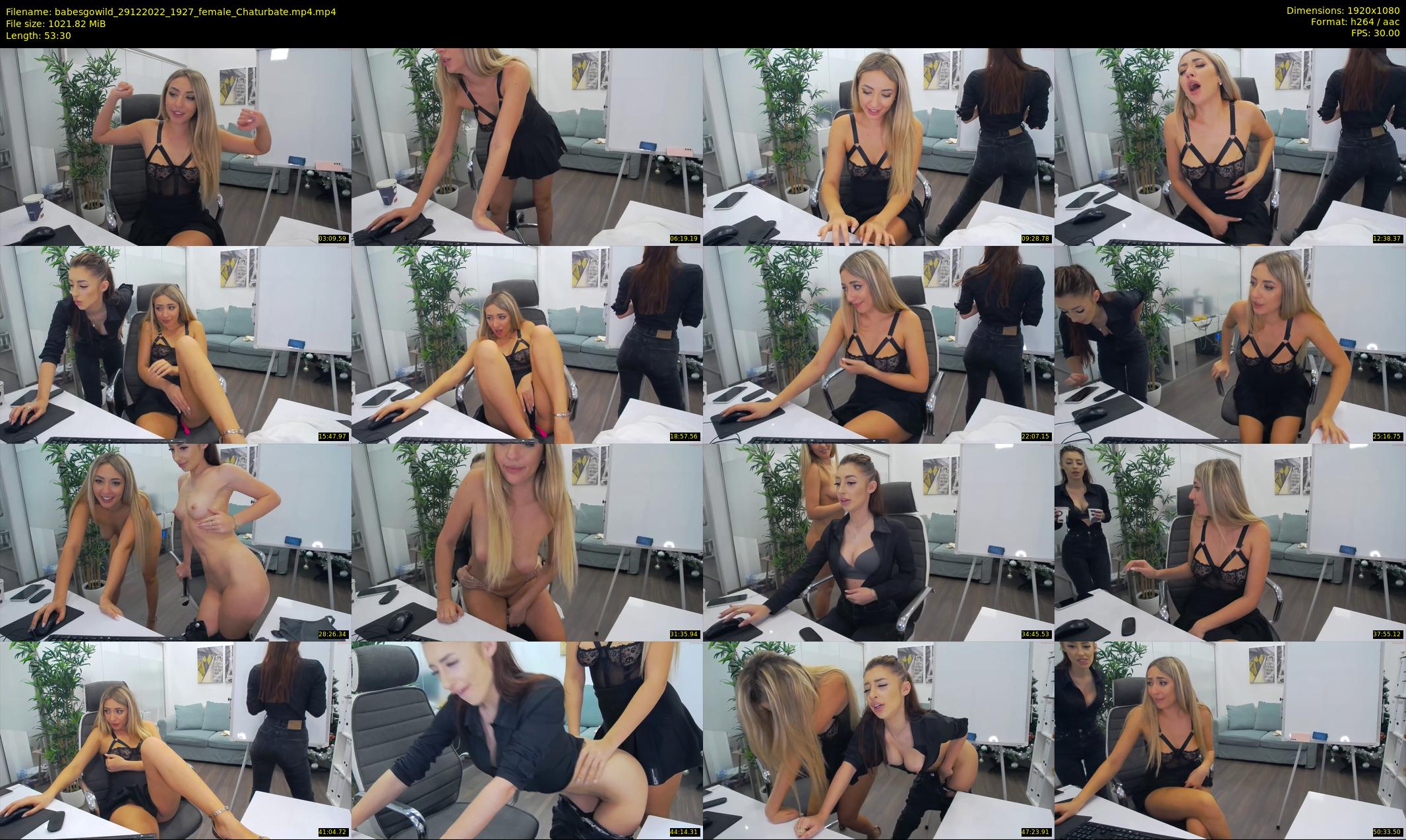 babesgowild — 54 minute Chaturbate couple cam show recording, 1080p, Dec 29, 2022