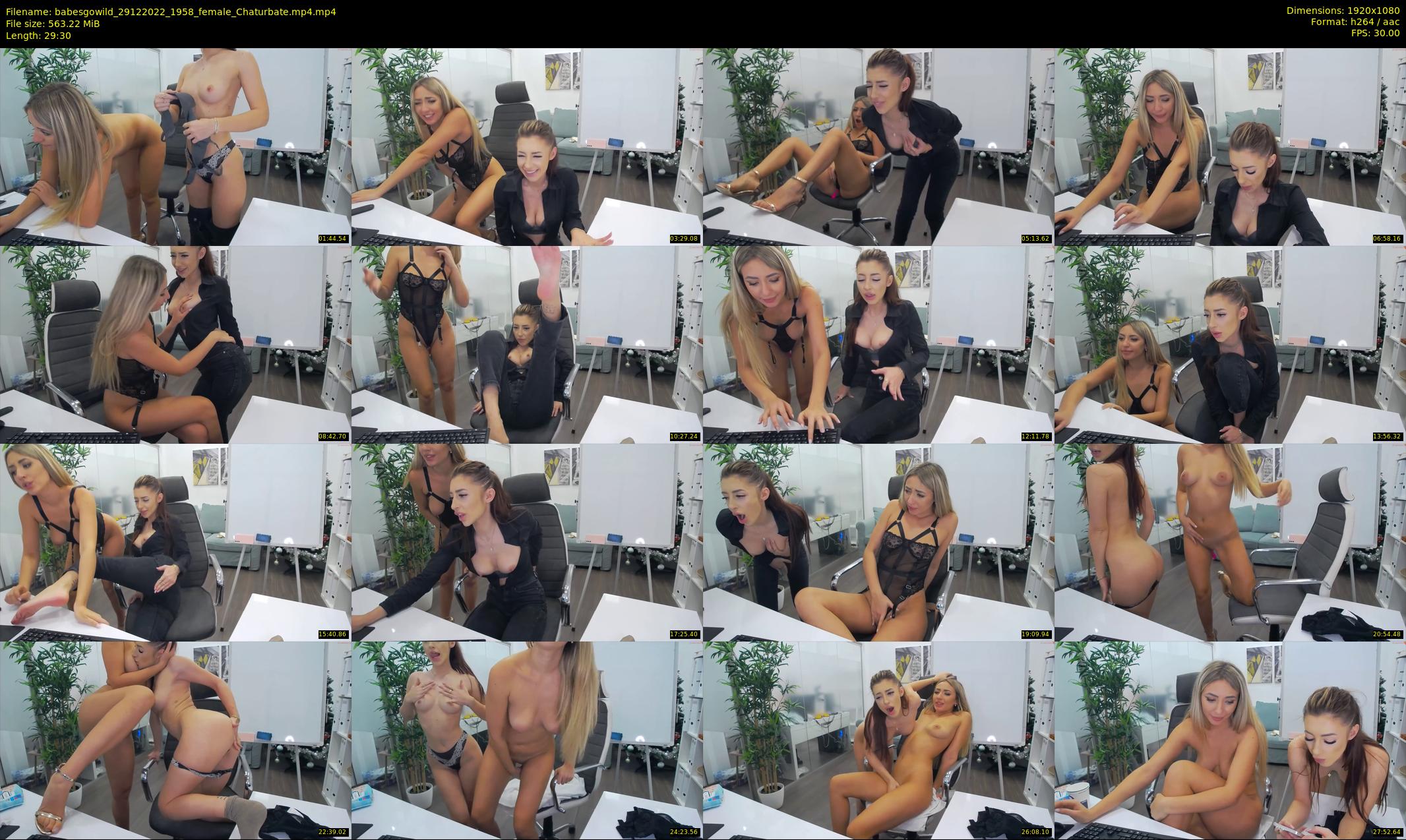babesgowild — 30 minute Chaturbate couple cam show recording, 1080p, Dec 29, 2022