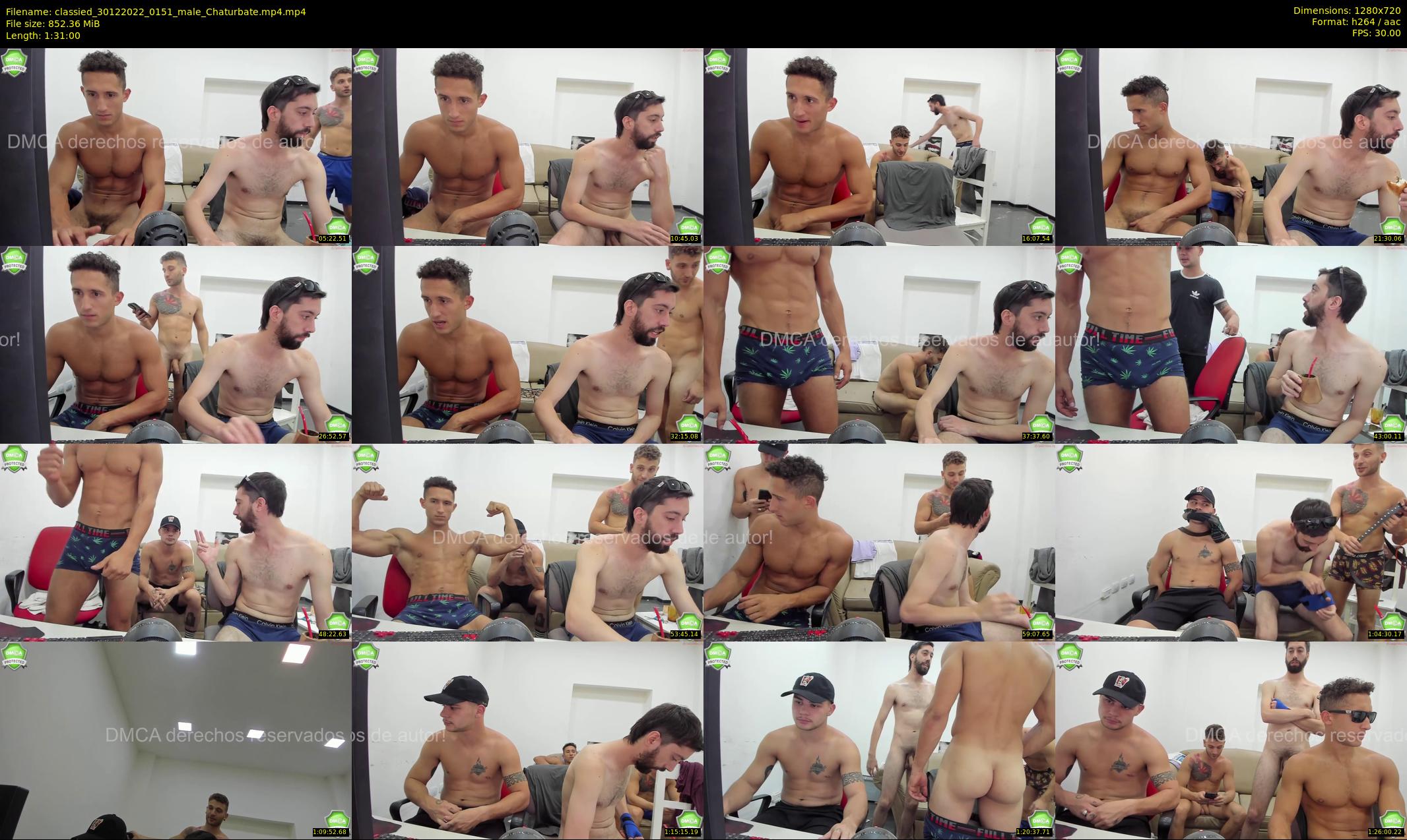 classied — 91 minute Chaturbate male cam show recording, 720p, Dec 30, 2022