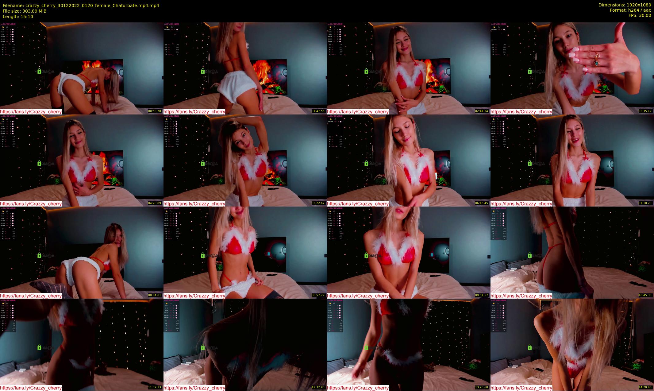 crazzy_cherry — 16 minute Chaturbate female cam show recording, 1080p, Dec 30, 2022