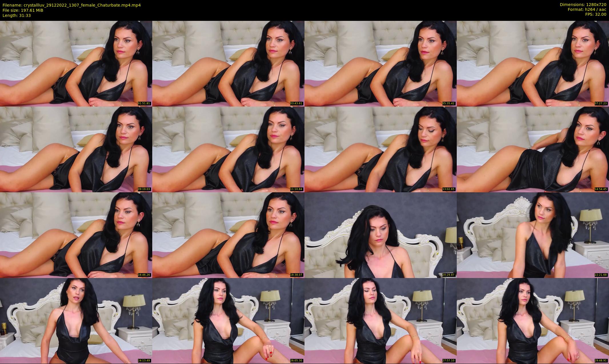 crystallluv — 32 minute Chaturbate female cam show recording, 720p, Dec 29, 2022