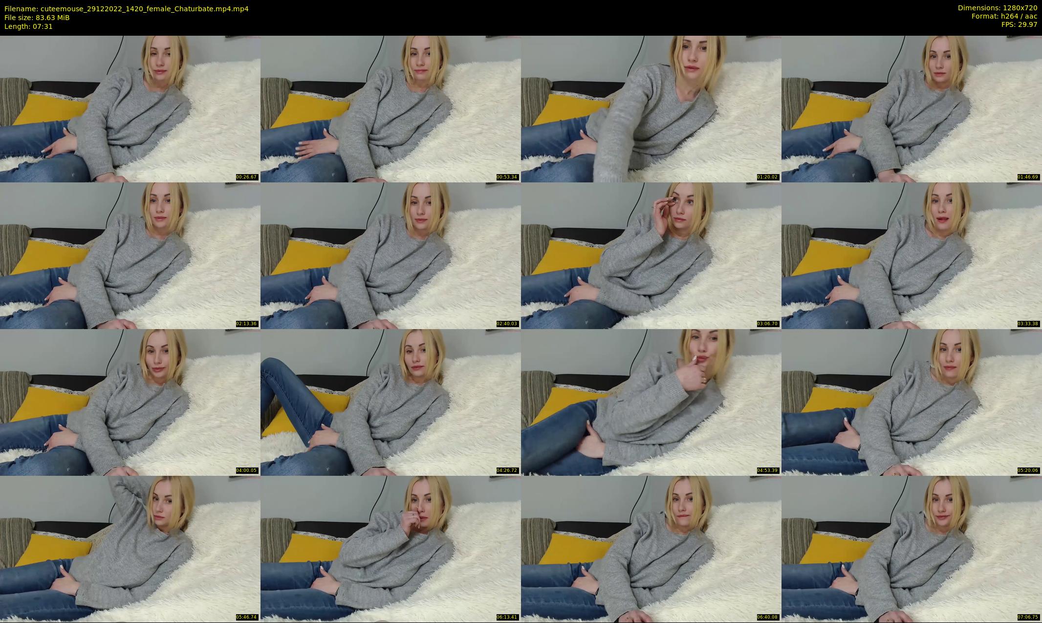 cuteemouse — 8 minute Chaturbate female cam show recording, 720p, Dec 29, 2022