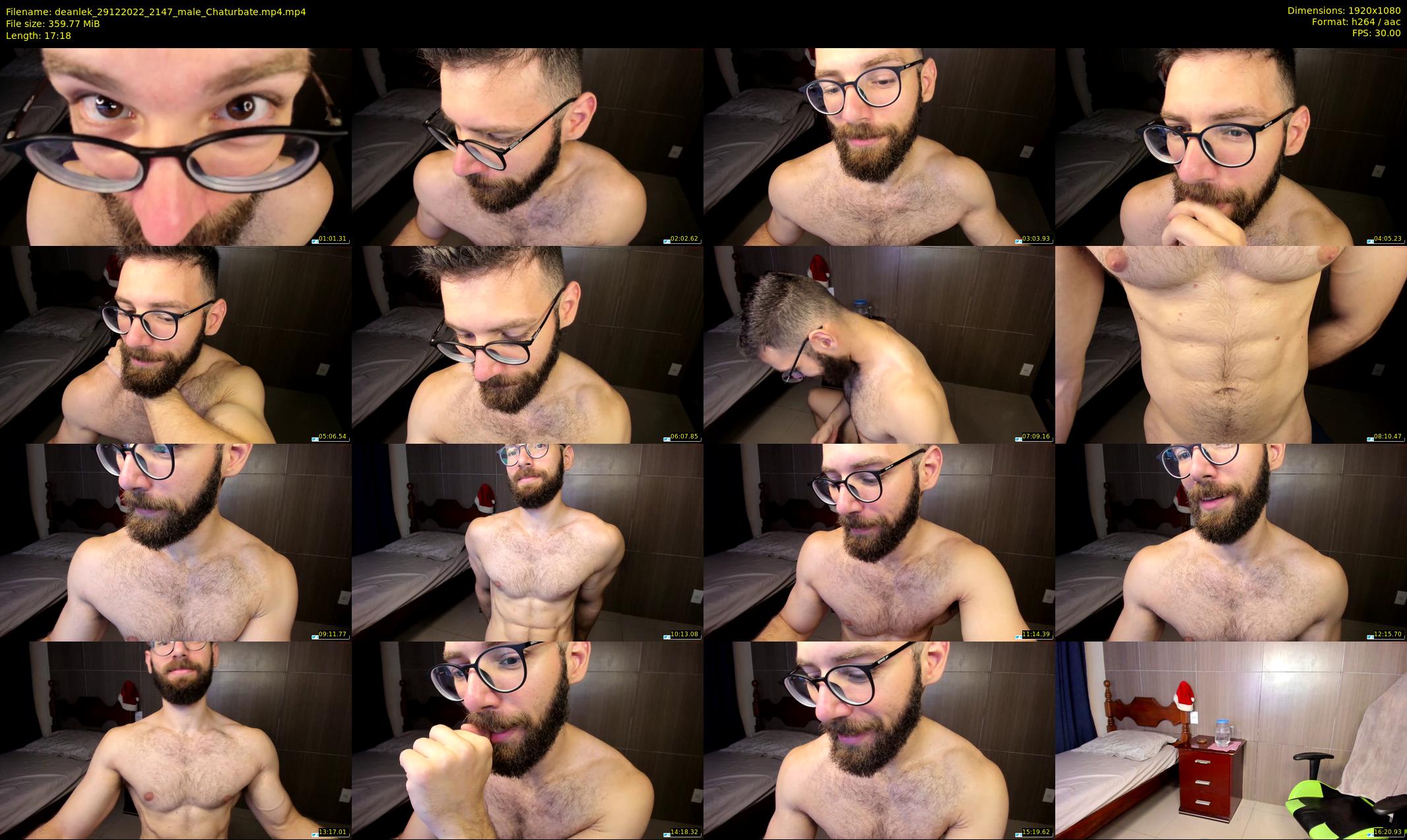 deanlek — 18 minute Chaturbate male cam show recording, 1080p, Dec 29, 2022