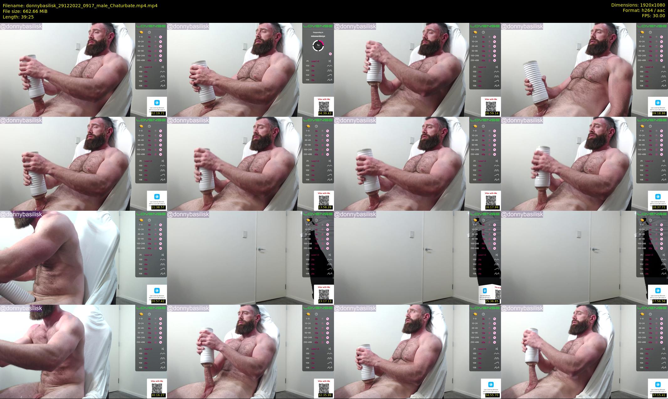 donnybasilisk — 40 minute Chaturbate male cam show recording, 1080p, Dec 29, 2022