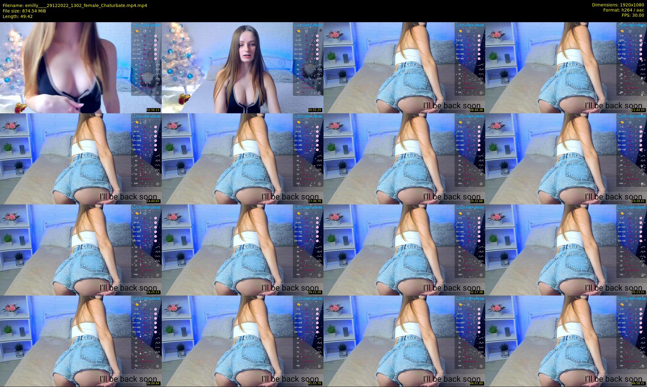 emilly___ — 50 minute Chaturbate female cam show recording, 1080p, Dec 29, 2022