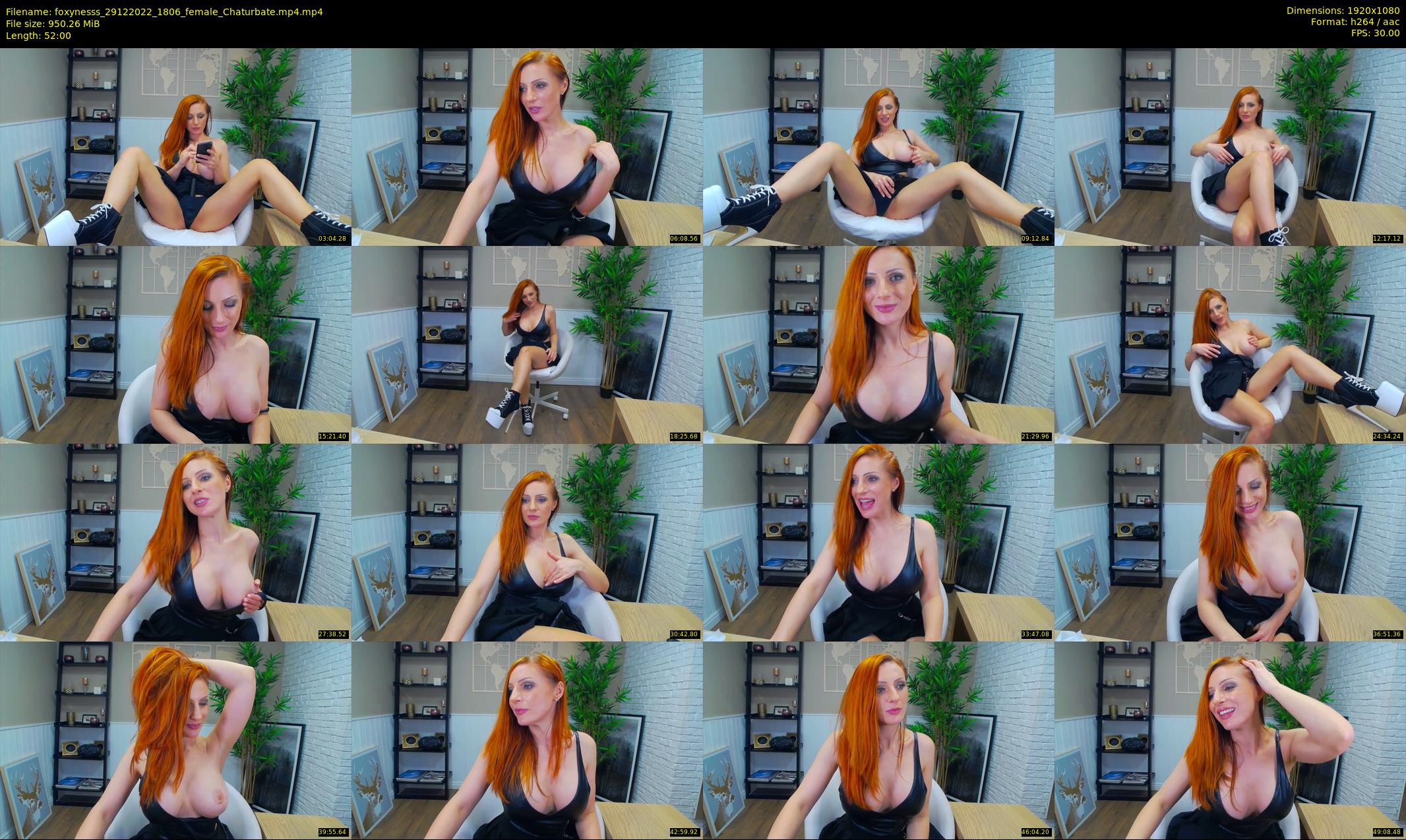 foxynesss — 52 minute Chaturbate female cam show recording, 1080p, Dec 29, 2022