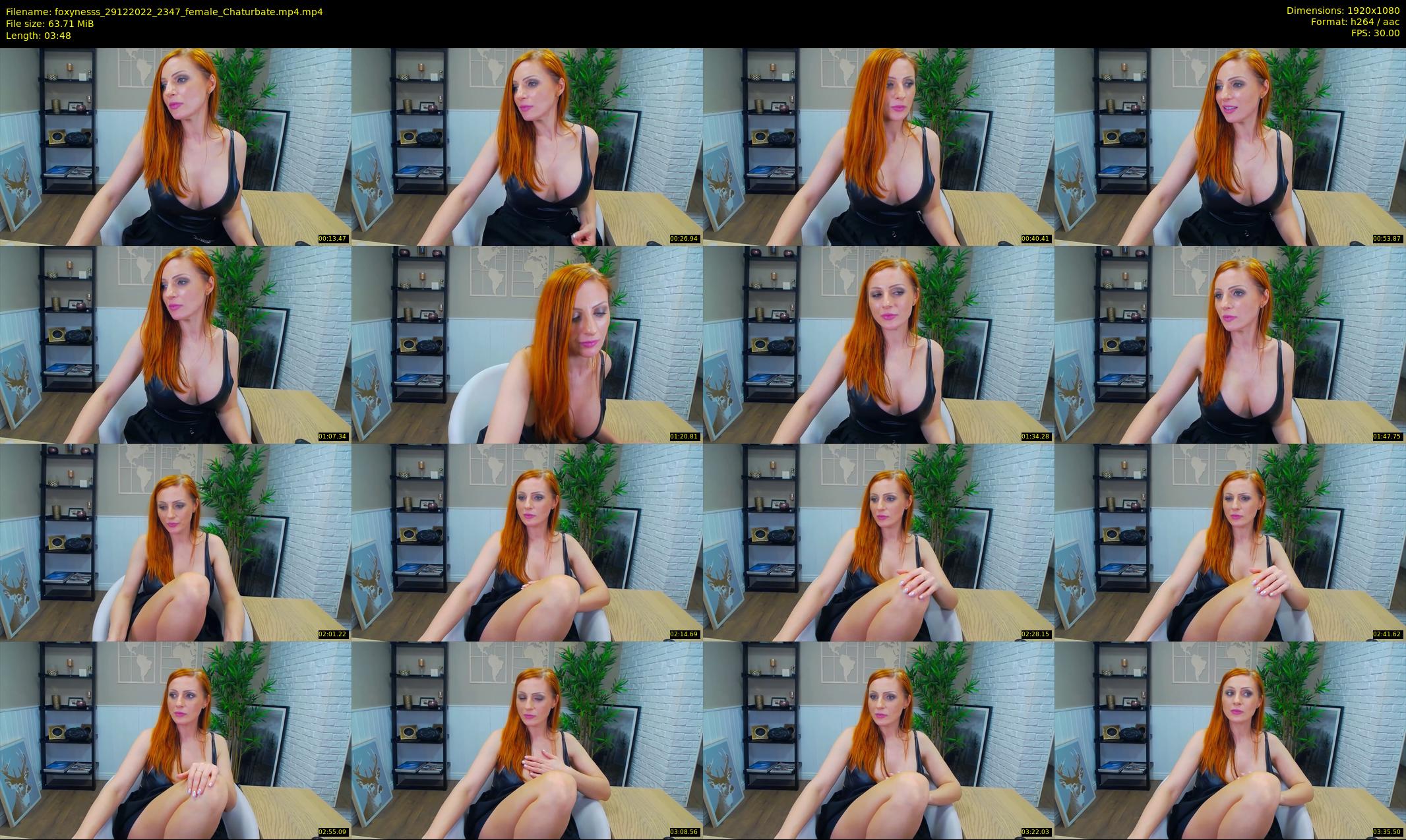 foxynesss — 4 minute Chaturbate female cam show recording, 1080p, Dec 29, 2022