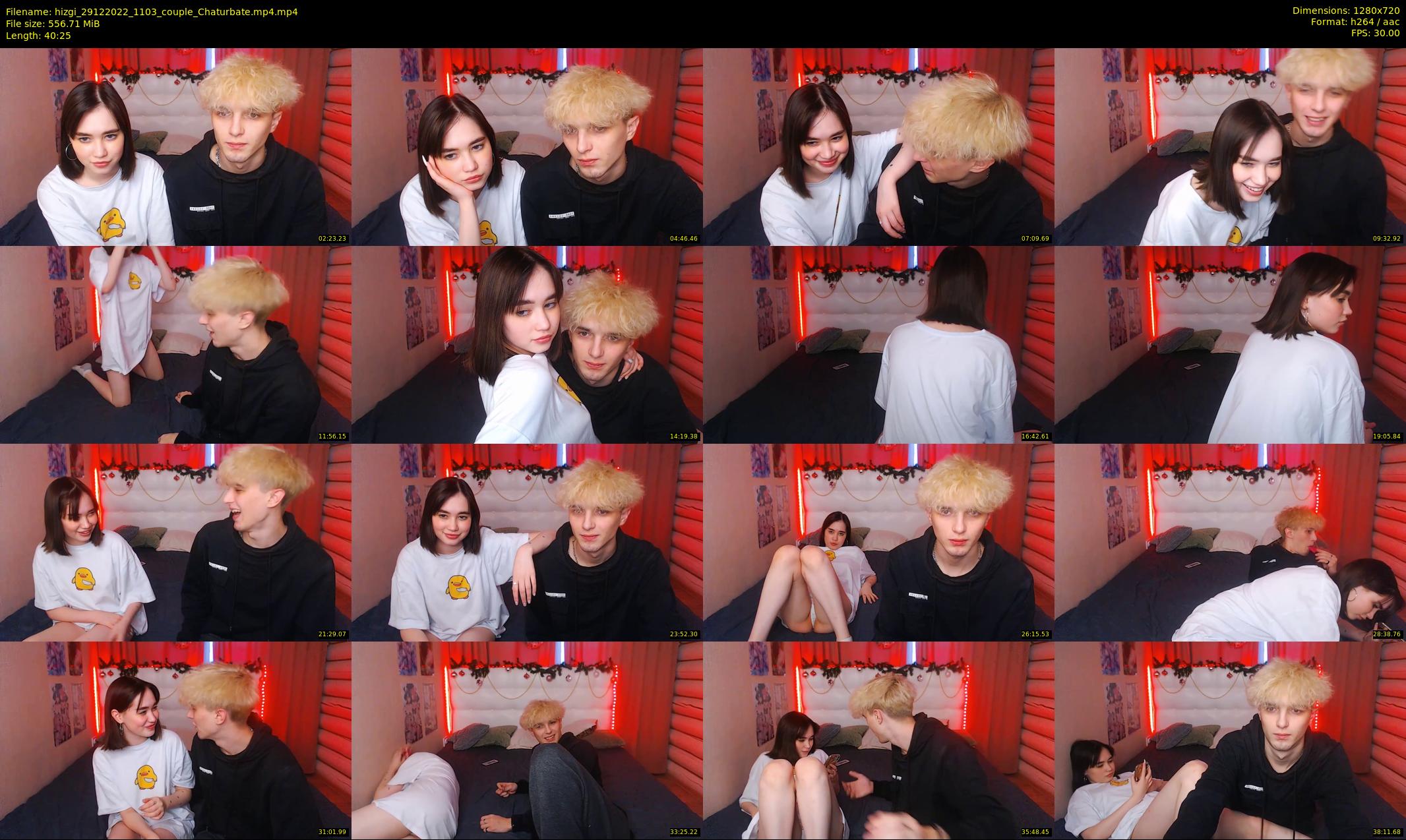 hizgi — 41 minute Chaturbate couple cam show recording, 720p, Dec 29, 2022